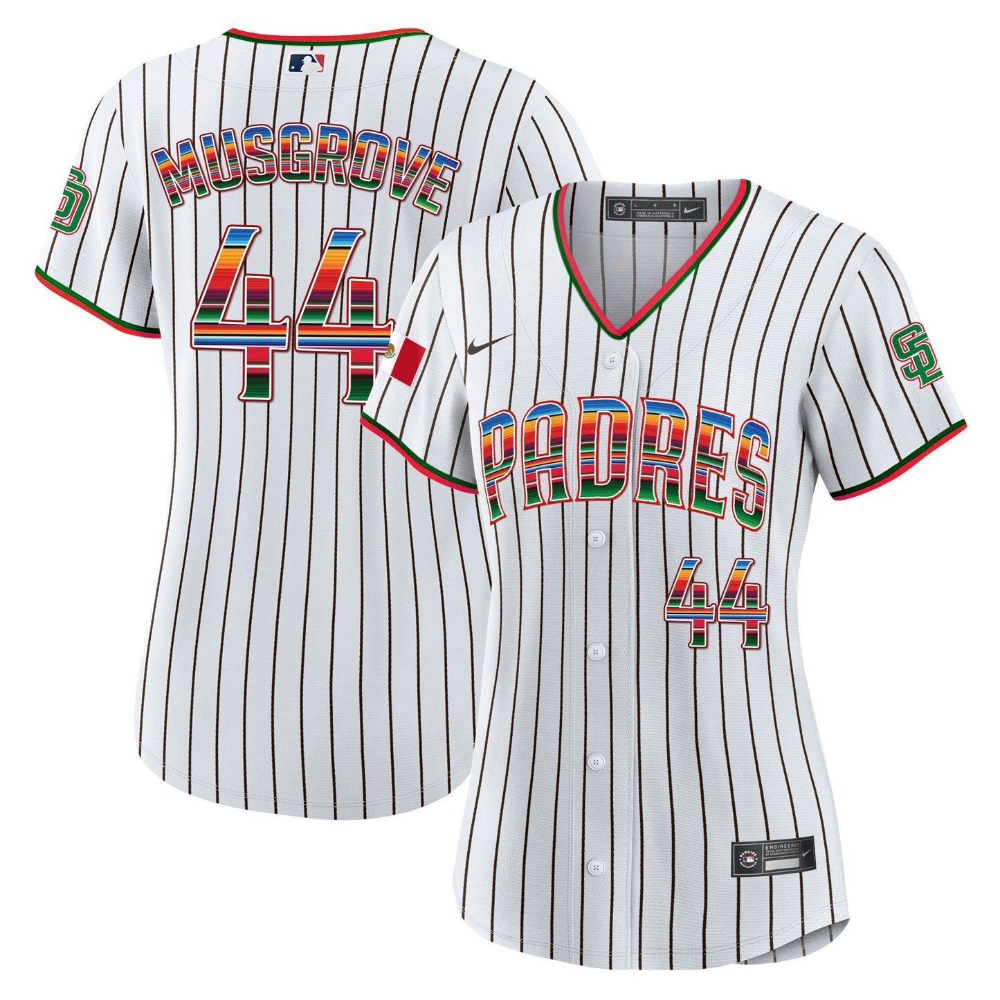 Camisa MLB Women’s San Diego Mexico Cool Base Limited Jersey
