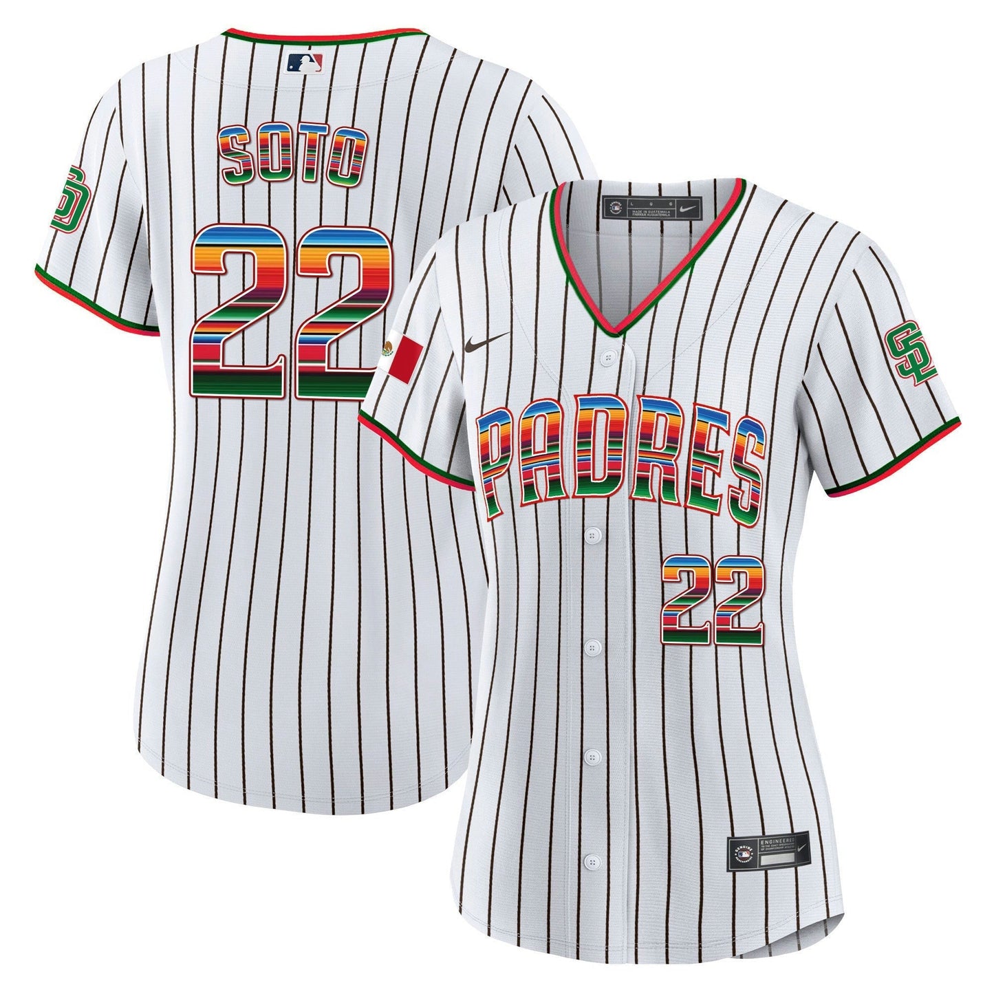 Camisa MLB Women’s San Diego Mexico Cool Base Limited Jersey