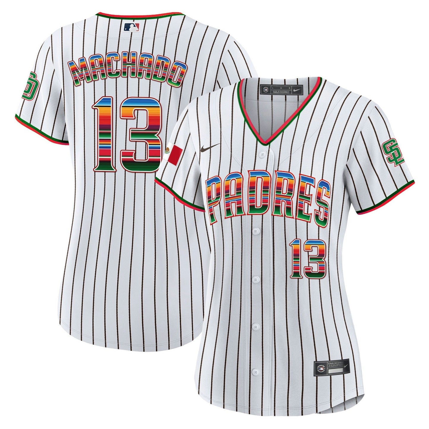 Camisa MLB Women’s San Diego Mexico Cool Base Limited Jersey