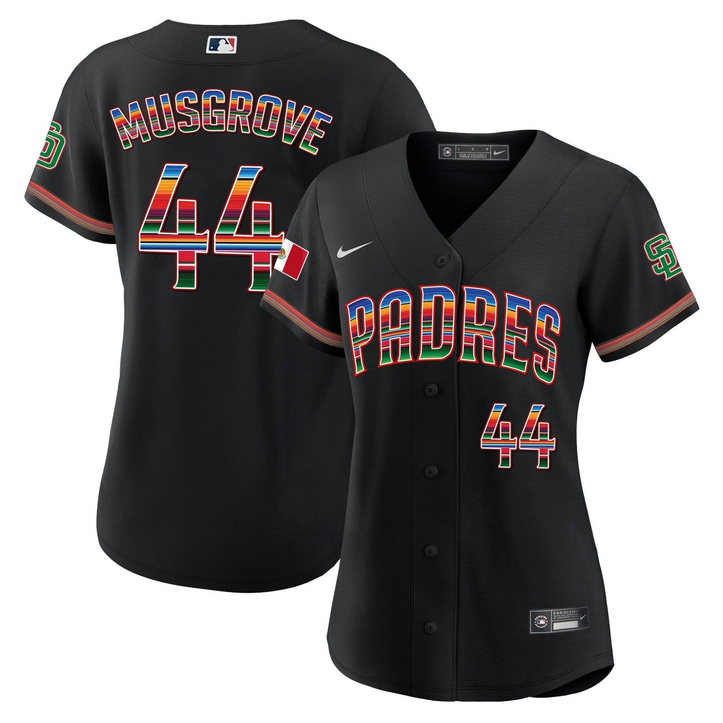 Camisa MLB Women’s San Diego Mexico Cool Base Limited Jersey