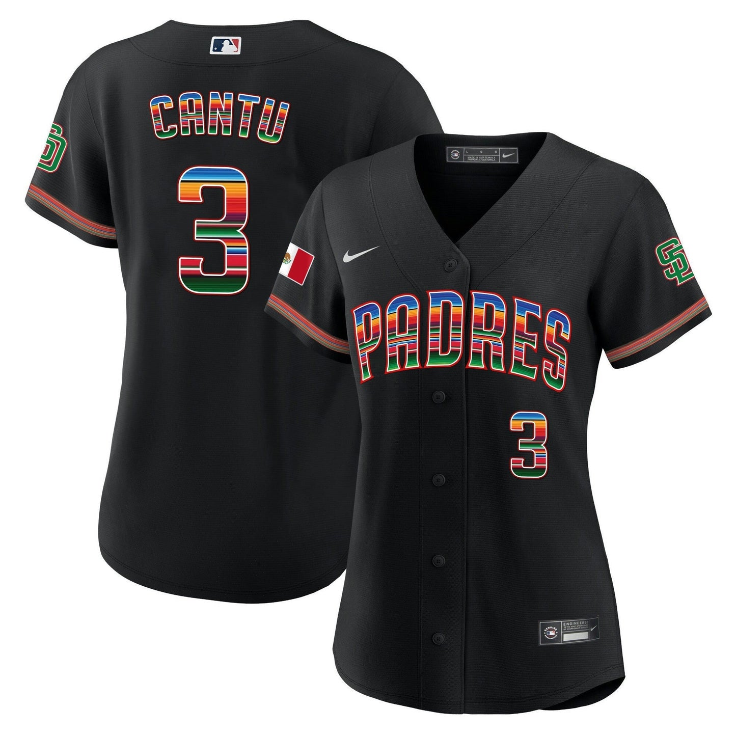 Camisa MLB Women’s San Diego Mexico Cool Base Limited Jersey