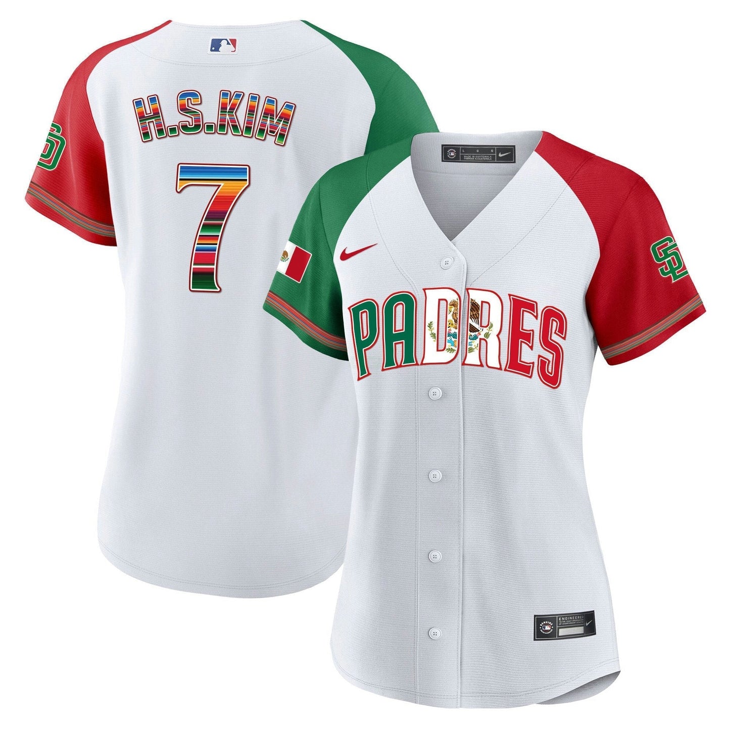 Camisa MLB Women’s San Diego Mexico Cool Base Limited Jersey V2