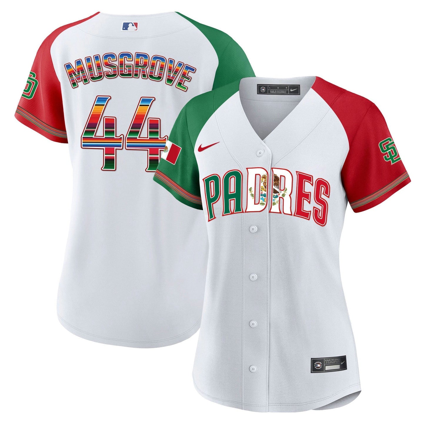 Camisa MLB Women’s San Diego Mexico Cool Base Limited Jersey V2