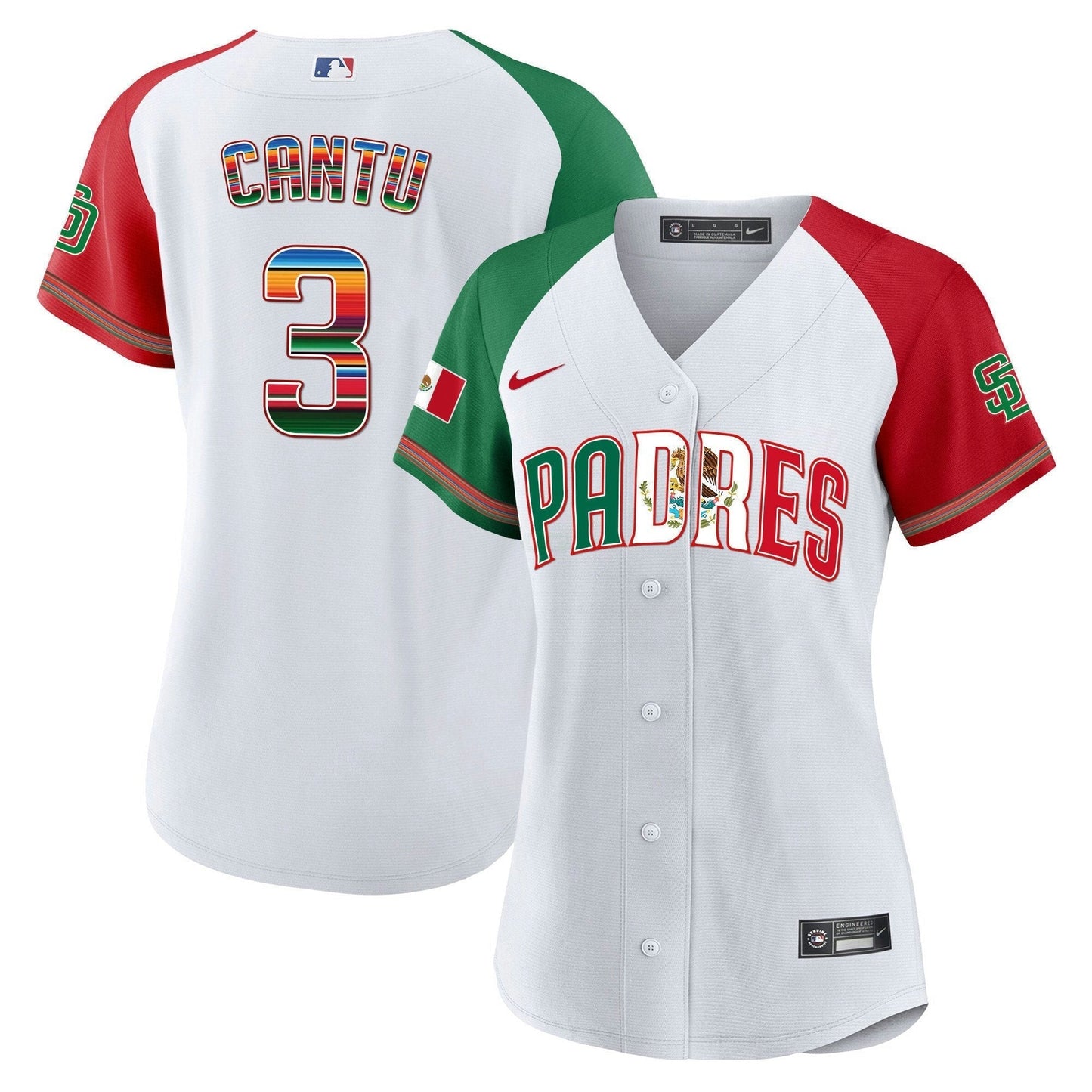Camisa MLB Women’s San Diego Mexico Cool Base Limited Jersey V2