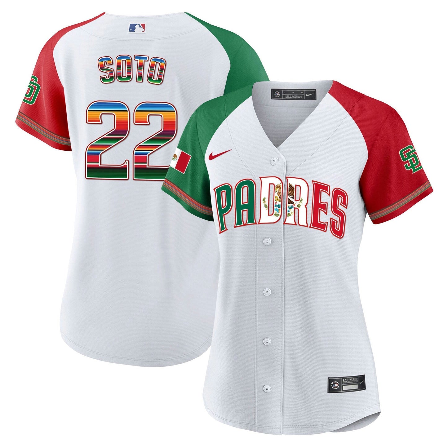 Camisa MLB Women’s San Diego Mexico Cool Base Limited Jersey V2