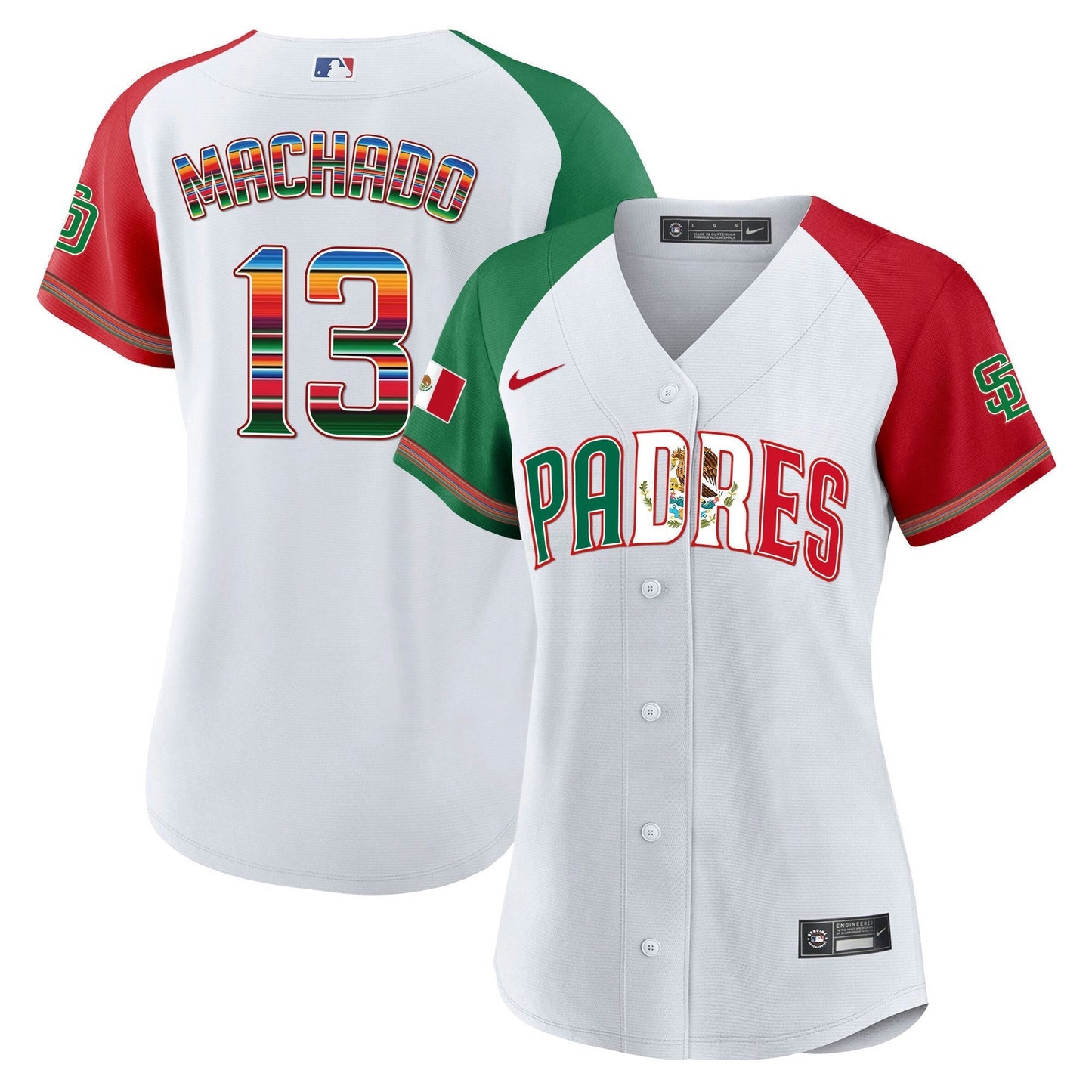 Camisa MLB Women’s San Diego Mexico Cool Base Limited Jersey V2