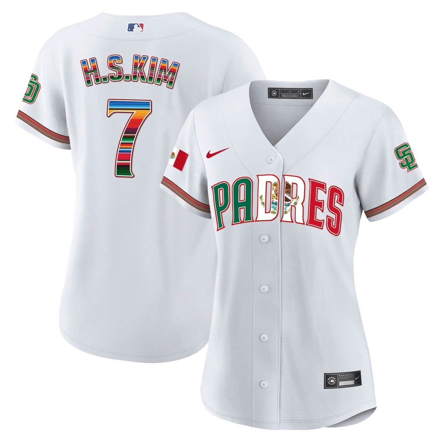 Camisa MLB Women’s San Diego Mexico Cool Base Limited Jersey V2