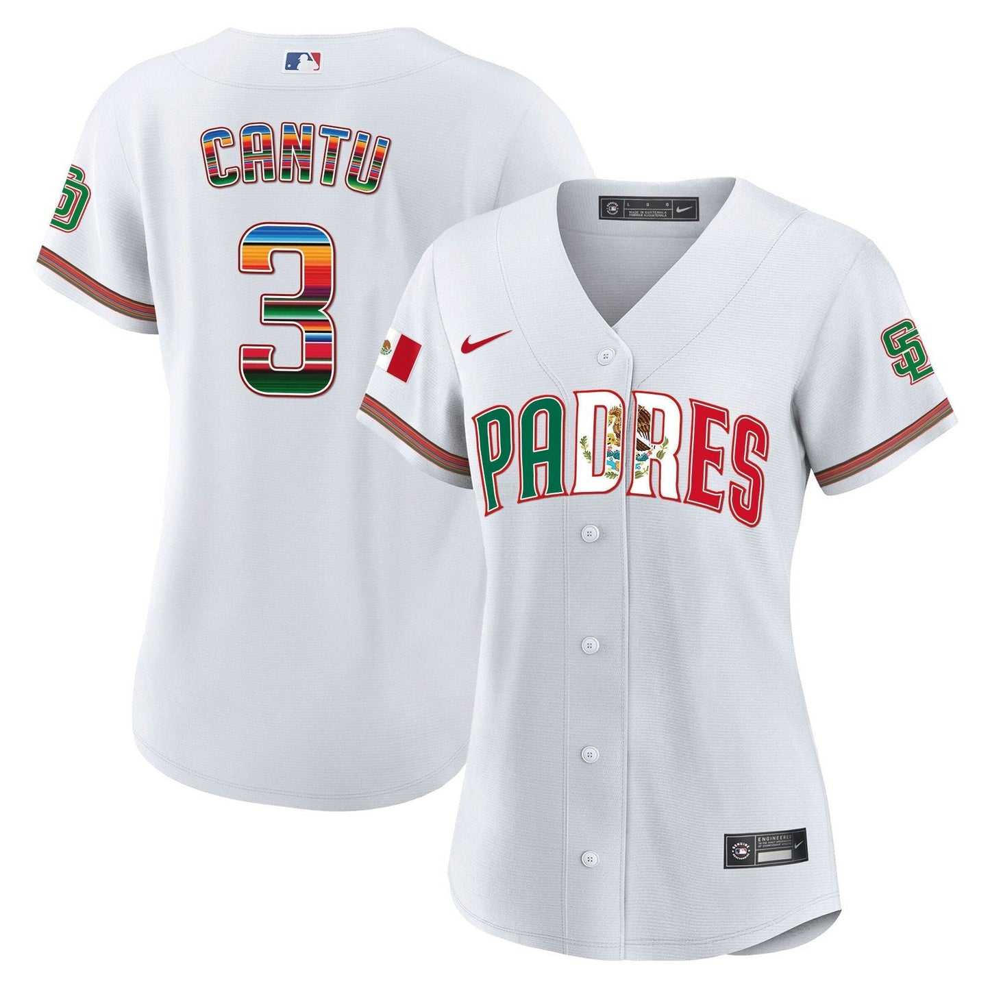 Camisa MLB Women’s San Diego Mexico Cool Base Limited Jersey V2