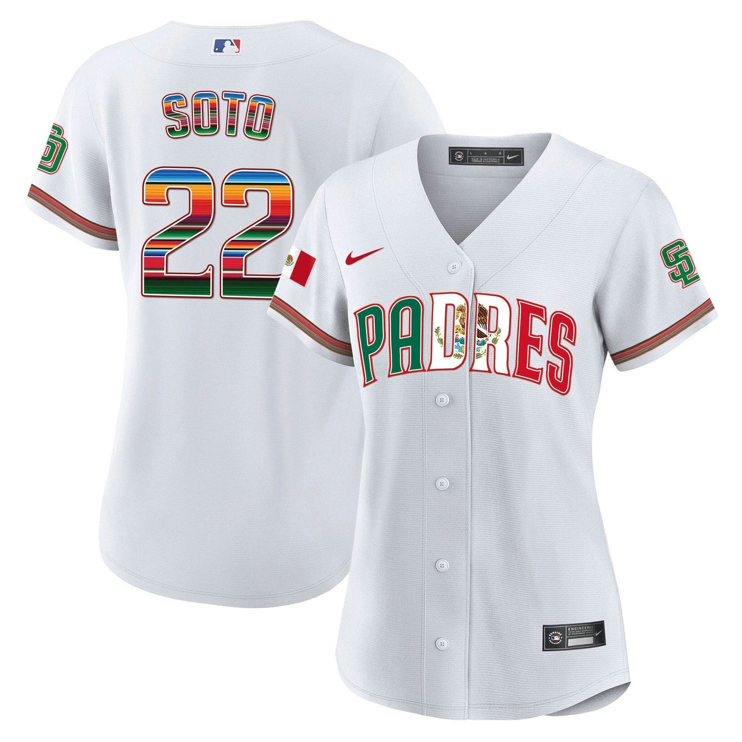 Camisa MLB Women’s San Diego Mexico Cool Base Limited Jersey V2