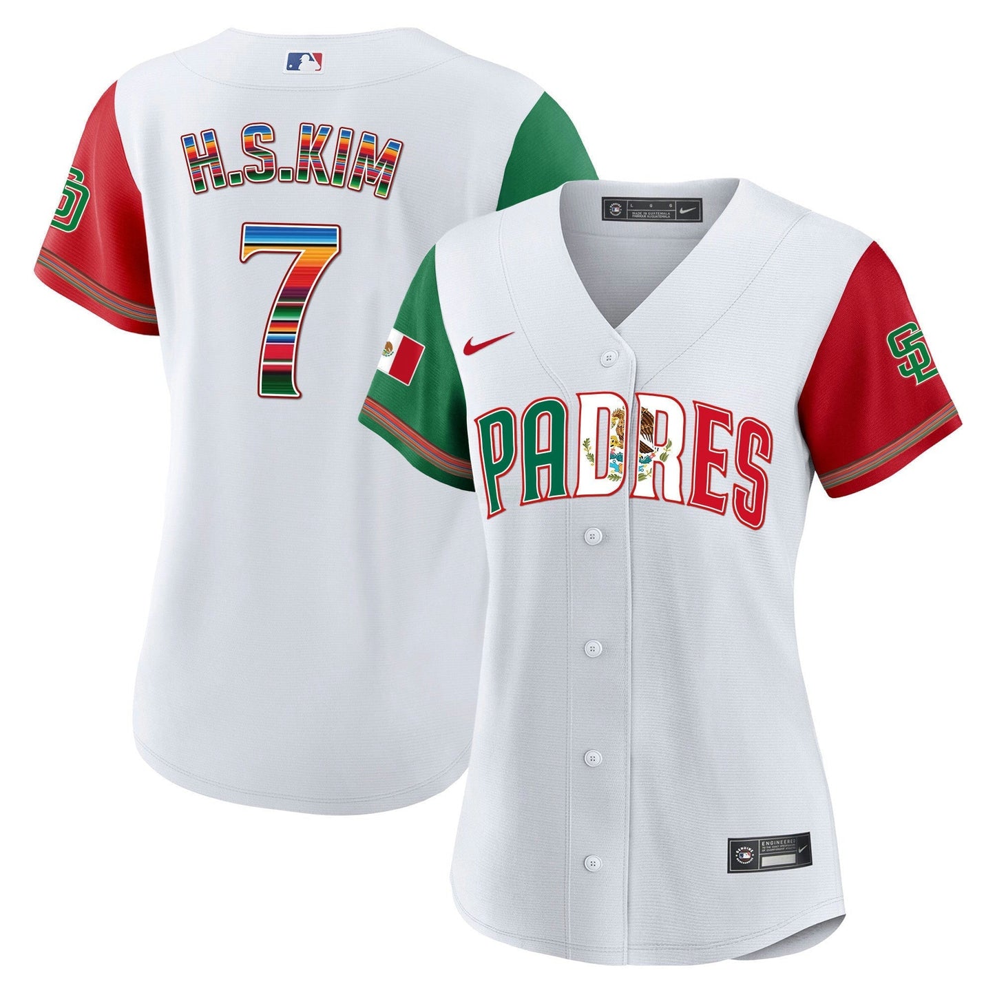 Camisa MLB Women’s San Diego Mexico Cool Base Limited Jersey V2