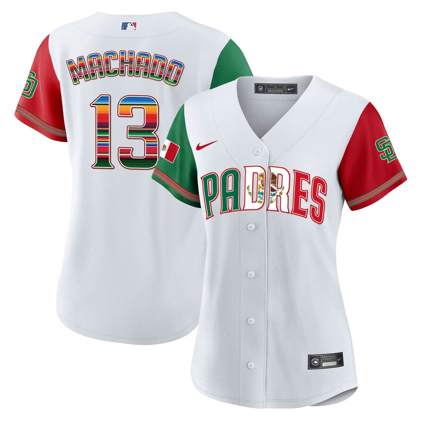 Camisa MLB Women’s San Diego Mexico Cool Base Limited Jersey V2