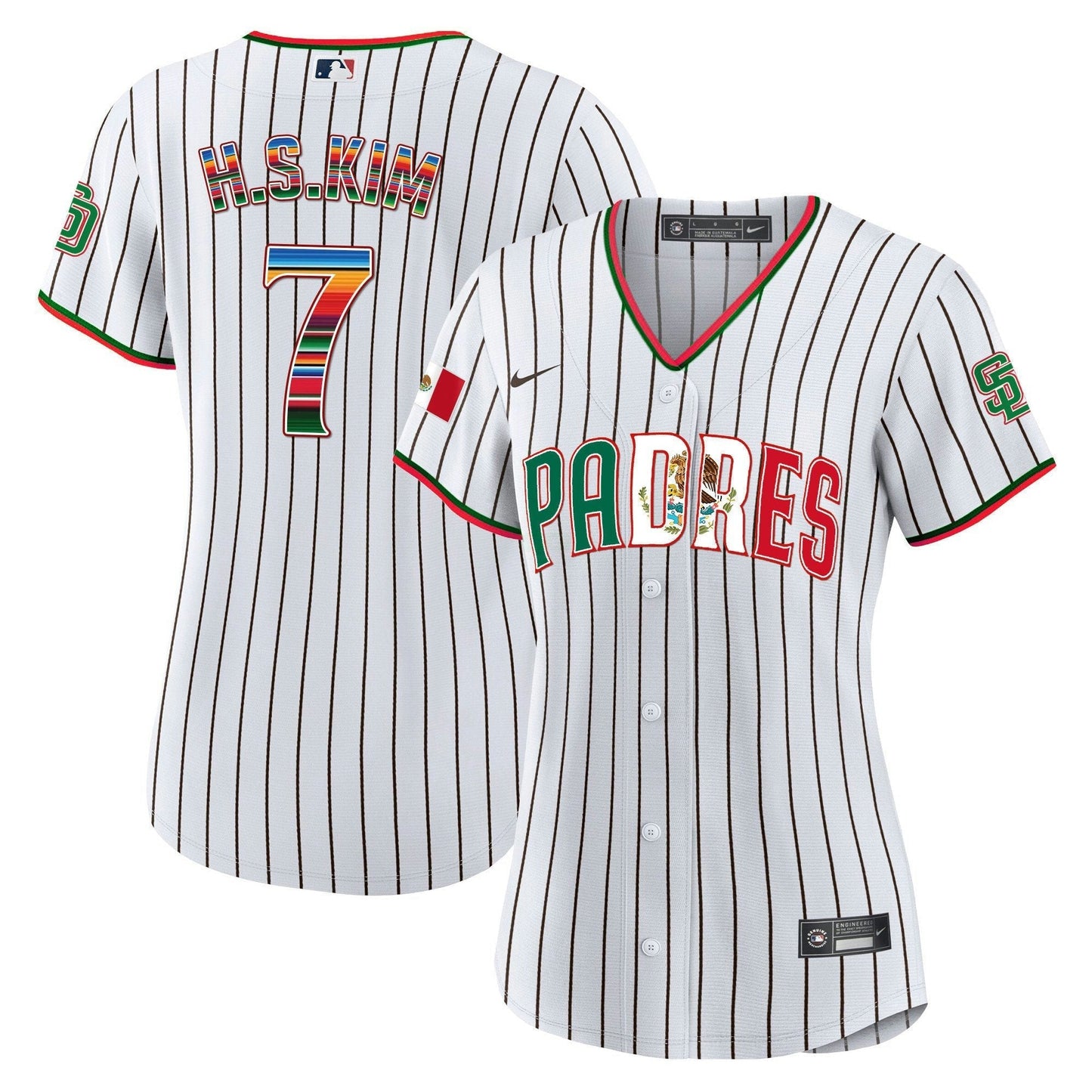 Camisa MLB Women’s San Diego Mexico Cool Base Limited Jersey V2