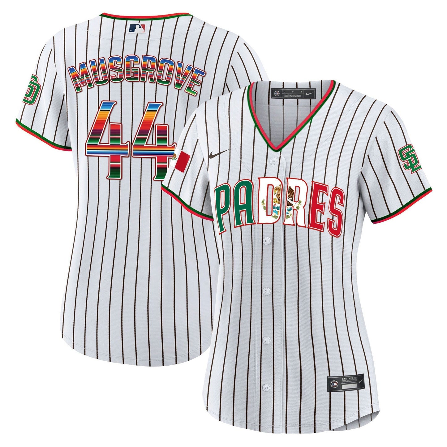 Camisa MLB Women’s San Diego Mexico Cool Base Limited Jersey V2