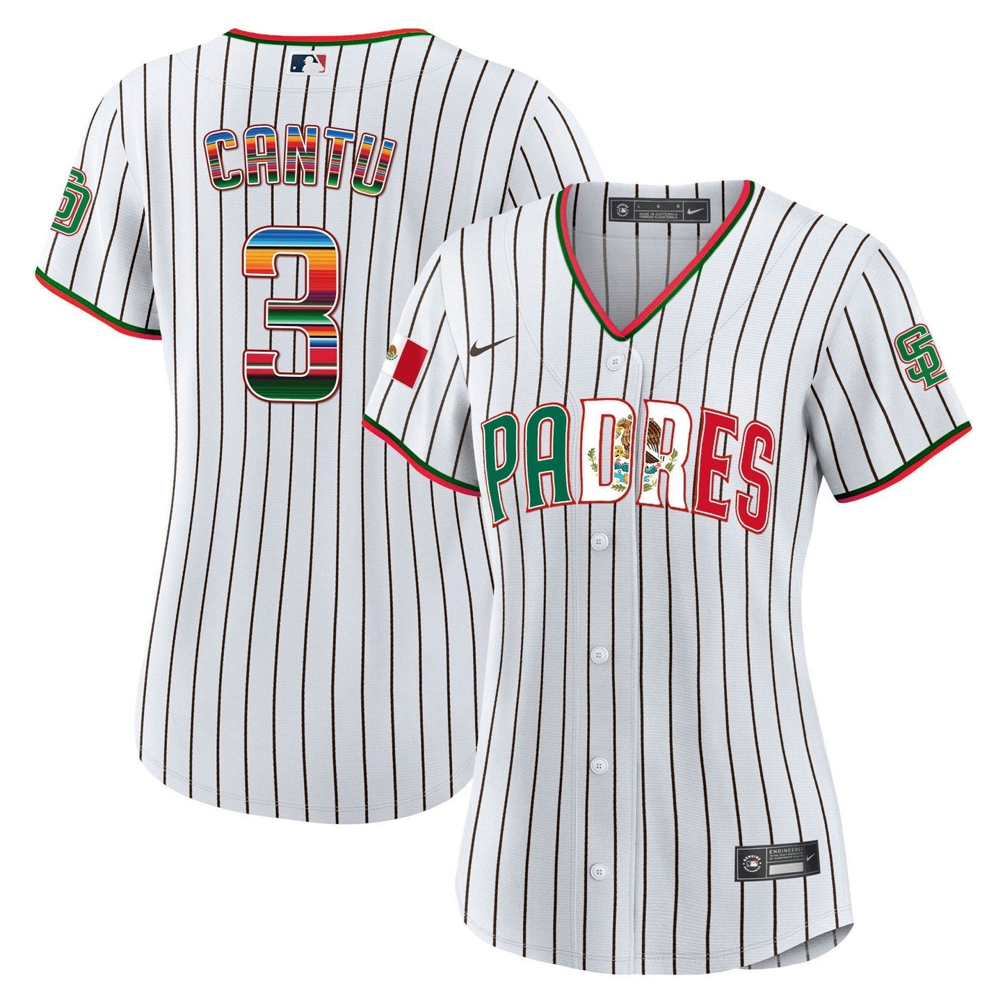 Camisa MLB Women’s San Diego Mexico Cool Base Limited Jersey V2