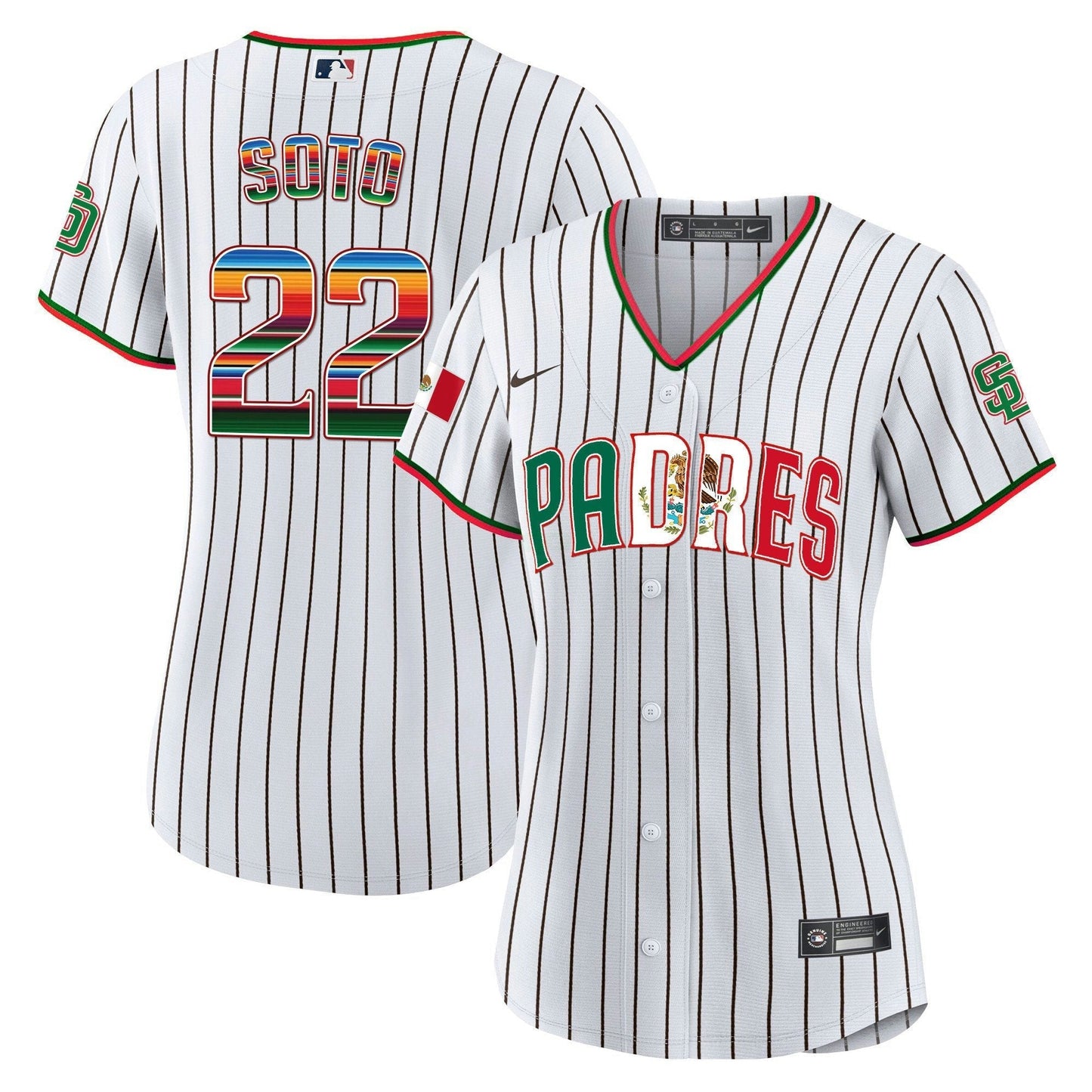 Camisa MLB Women’s San Diego Mexico Cool Base Limited Jersey V2