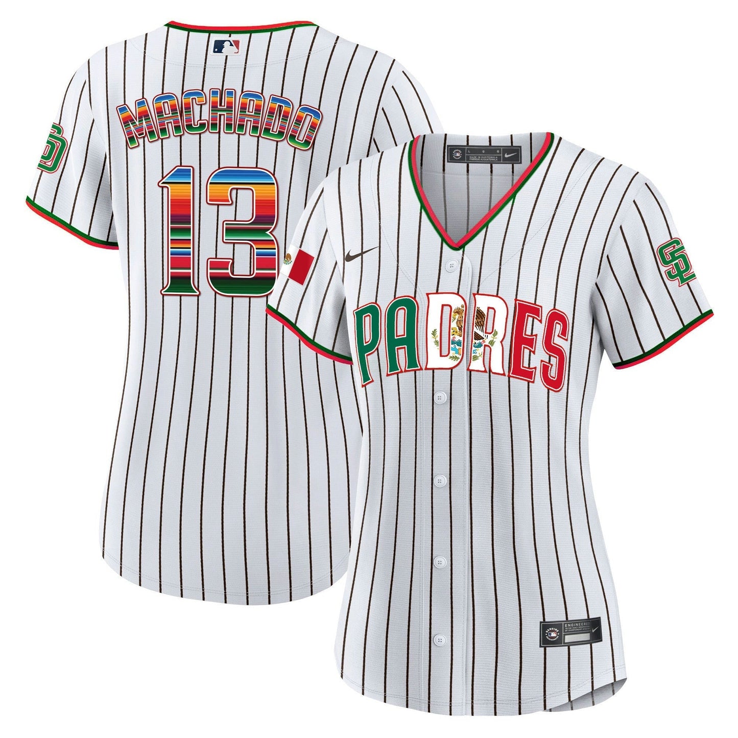 Camisa MLB Women’s San Diego Mexico Cool Base Limited Jersey V2