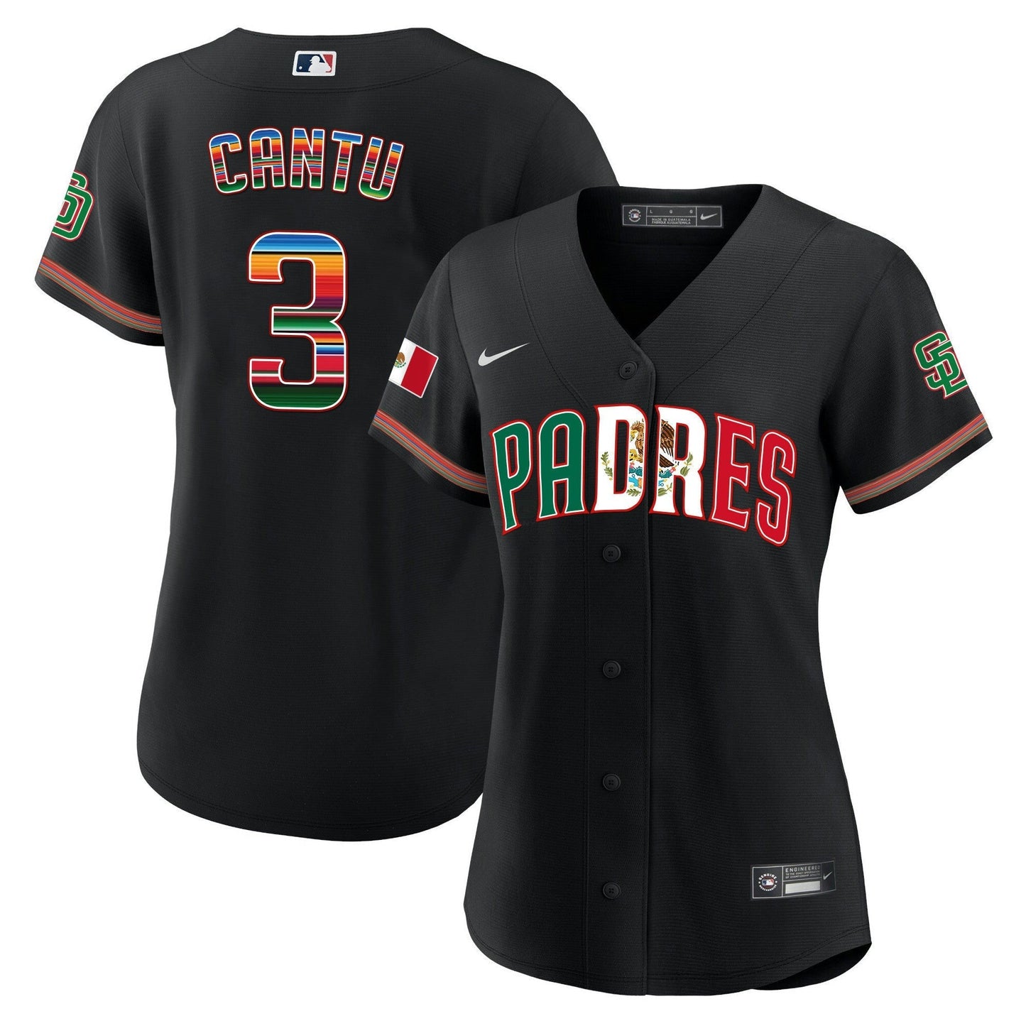 Camisa MLB Women’s San Diego Mexico Cool Base Limited Jersey V2