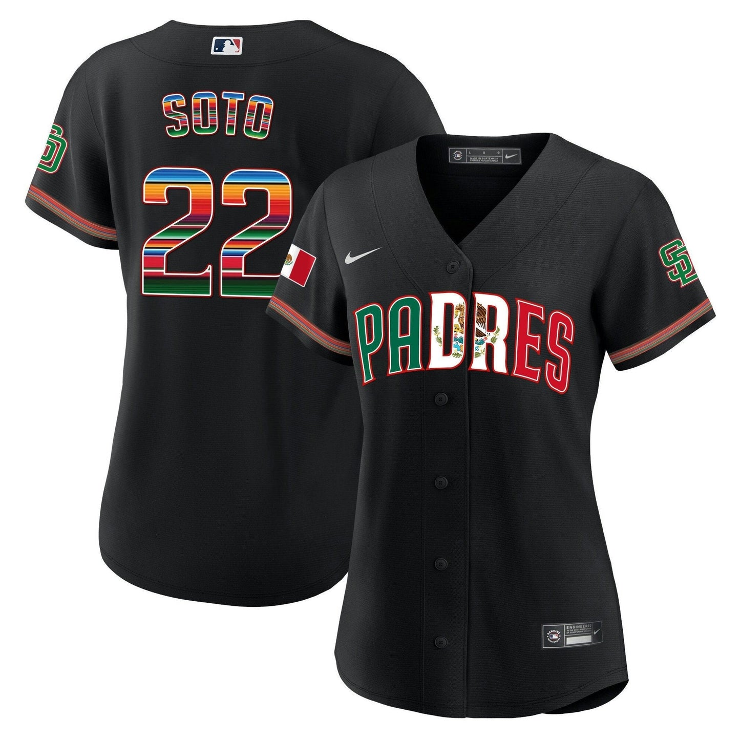 Camisa MLB Women’s San Diego Mexico Cool Base Limited Jersey V2