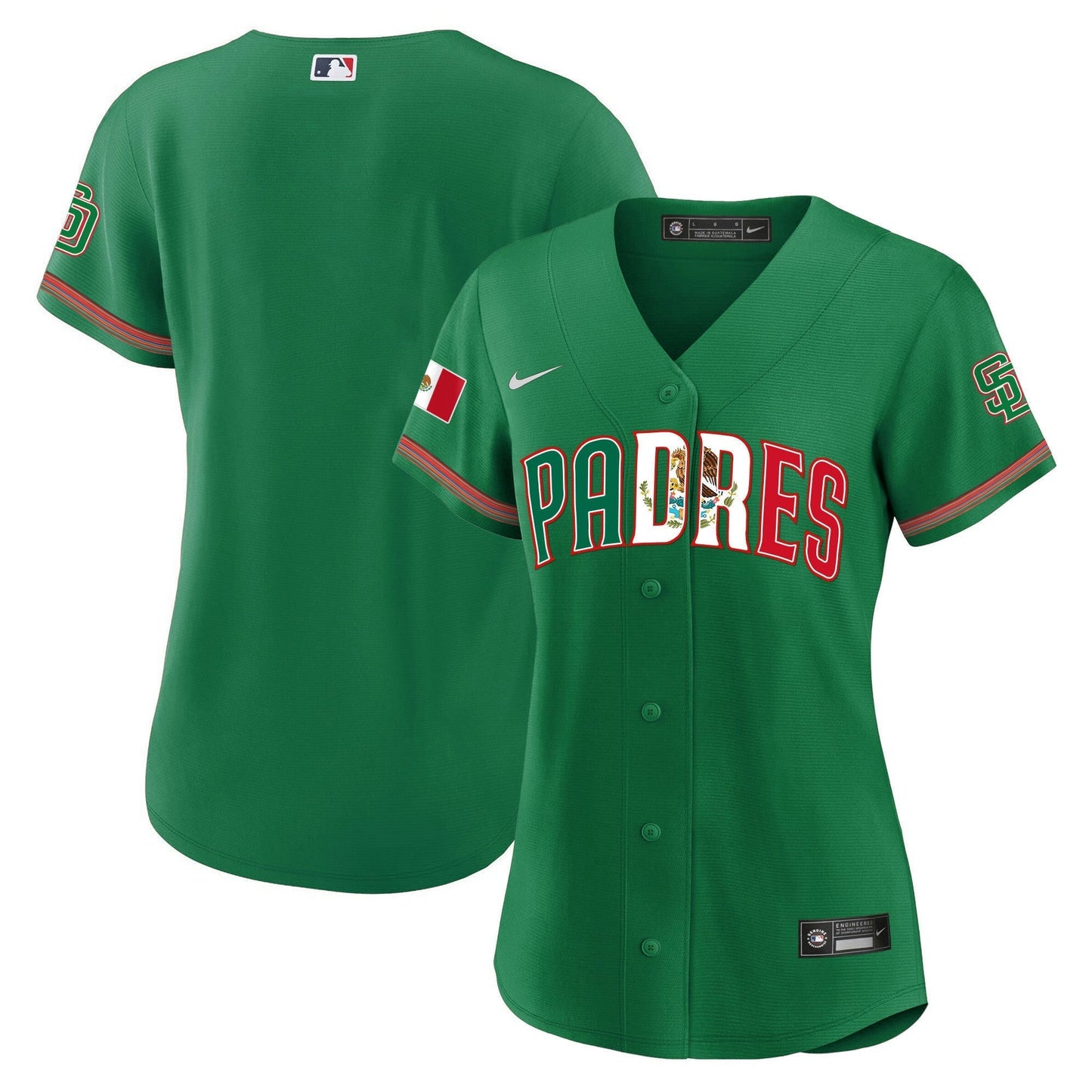 Camisa MLB Women’s San Diego Mexico Cool Base Limited Jersey V2