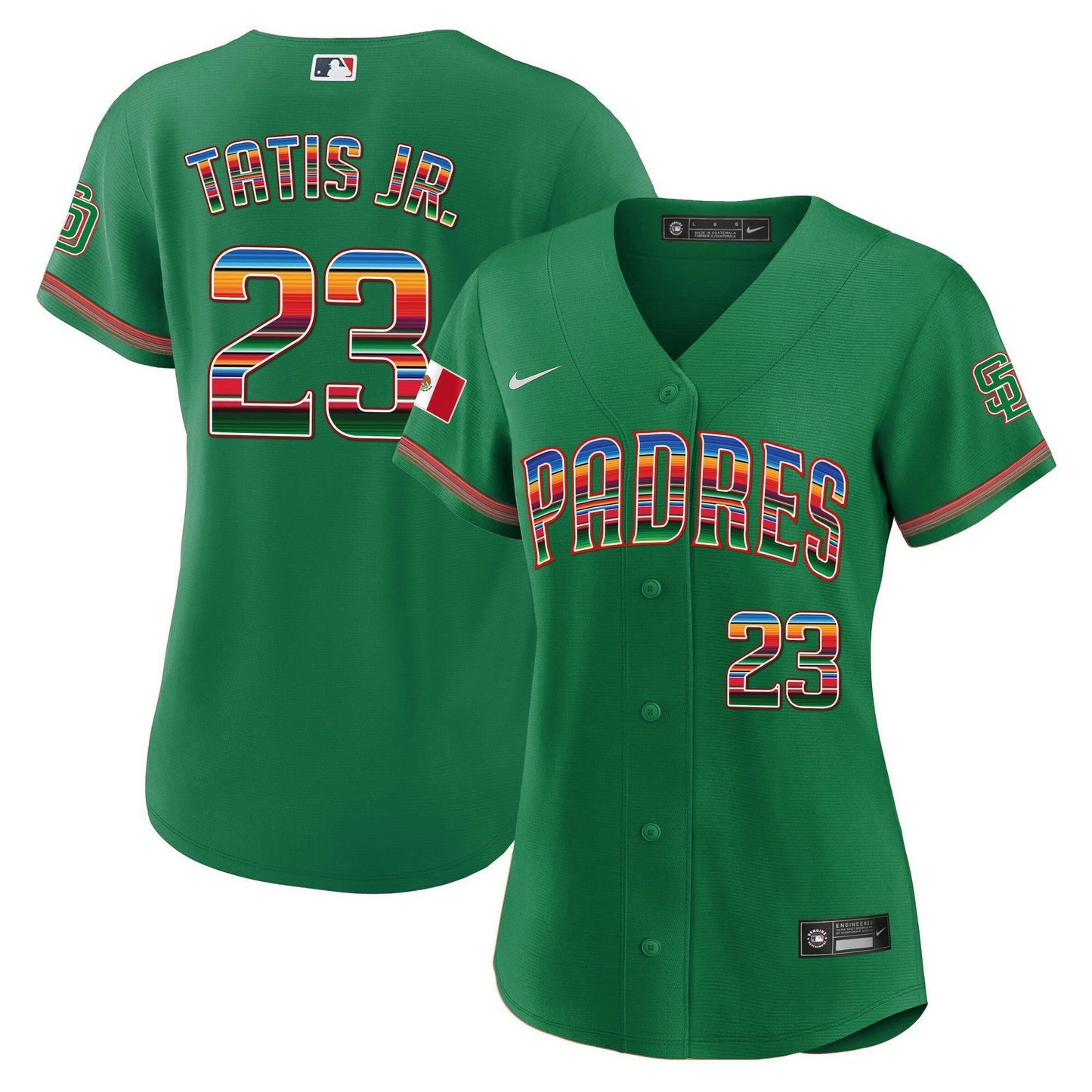 Camisa MLB Women’s San Diego Mexico Cool Base Limited Jersey