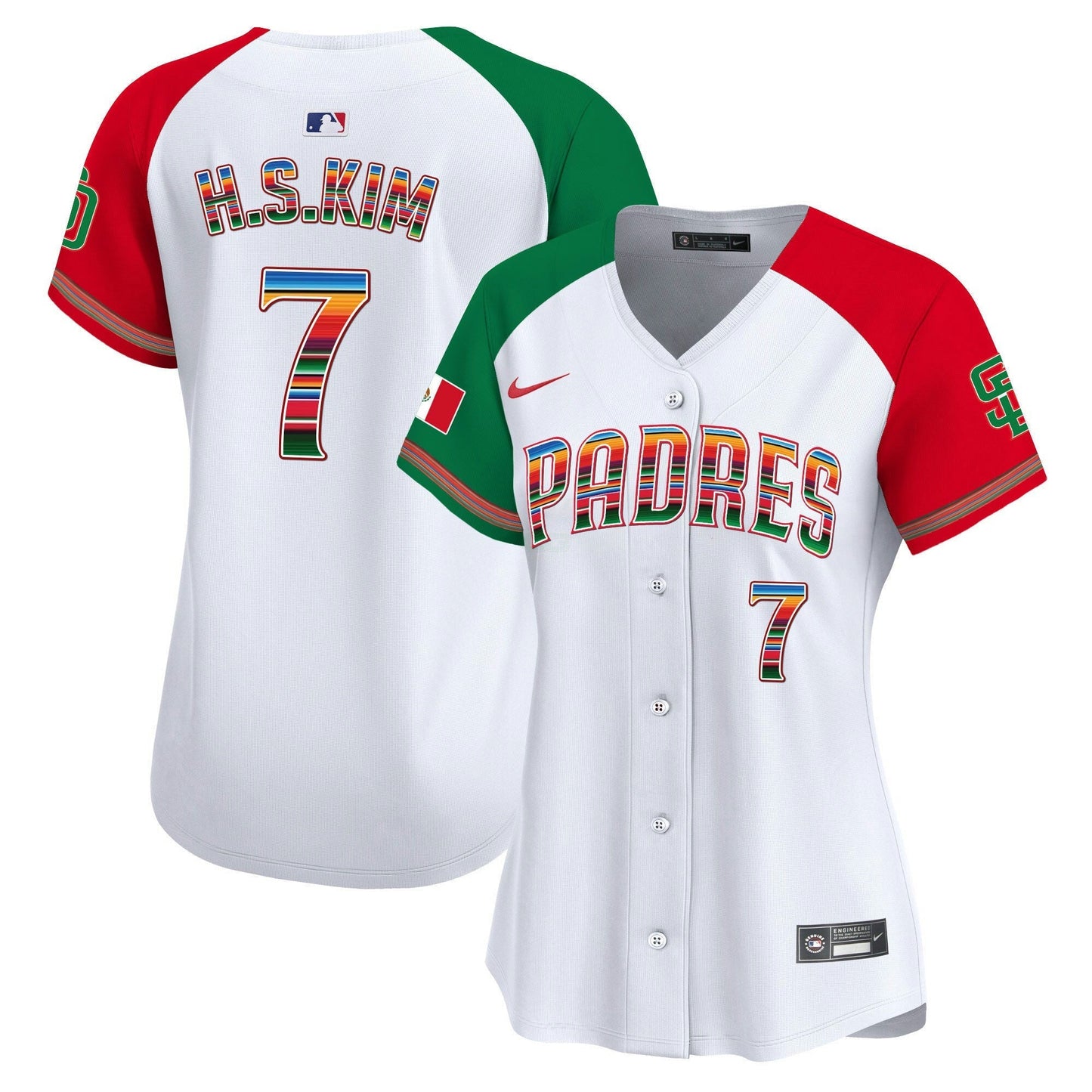 Camisa MLB Women’s San Diego Mexico Premier Limited Jersey