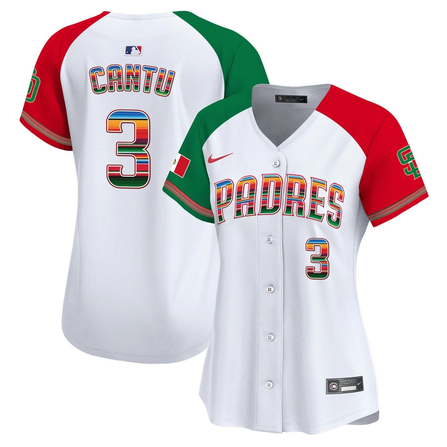 Camisa MLB Women’s San Diego Mexico Premier Limited Jersey