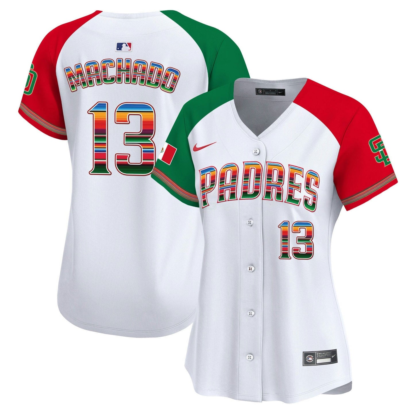 Camisa MLB Women’s San Diego Mexico Premier Limited Jersey