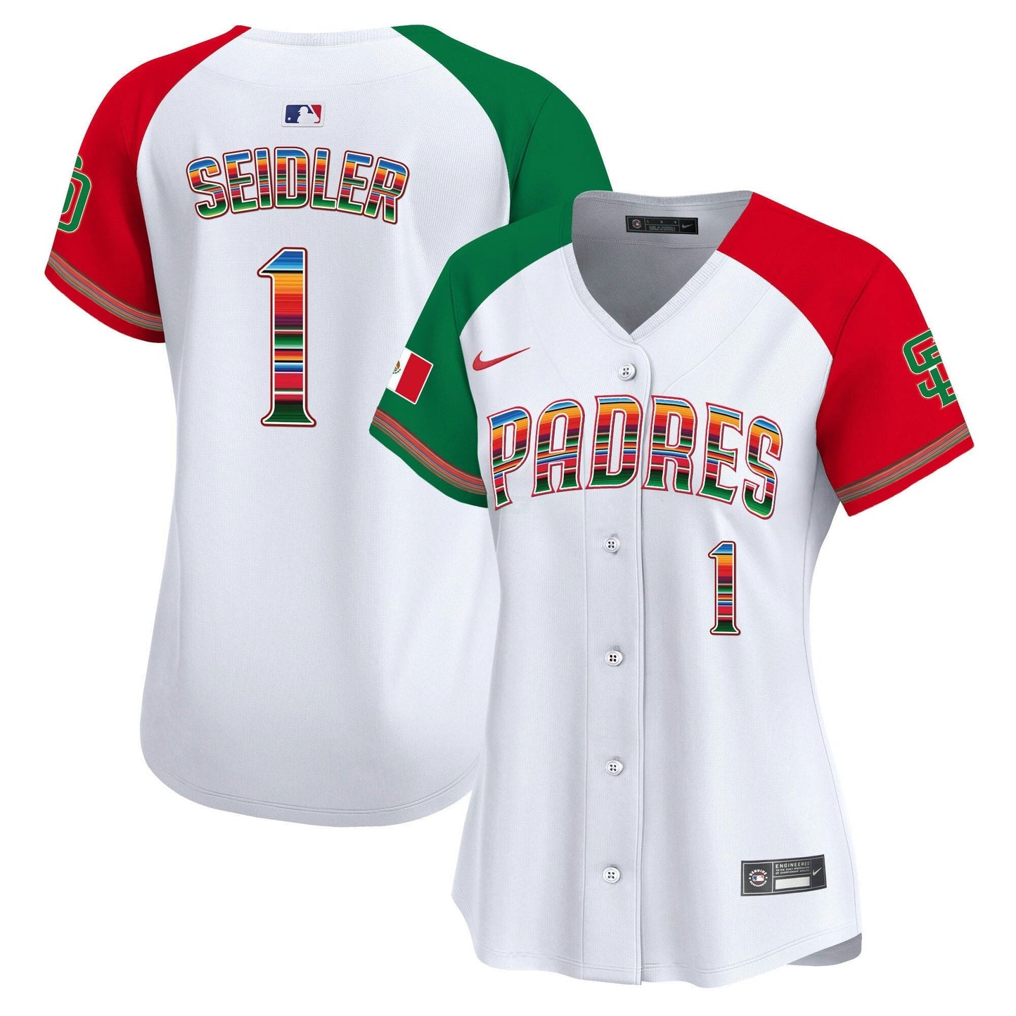 Camisa MLB Women’s San Diego Mexico Premier Limited Jersey