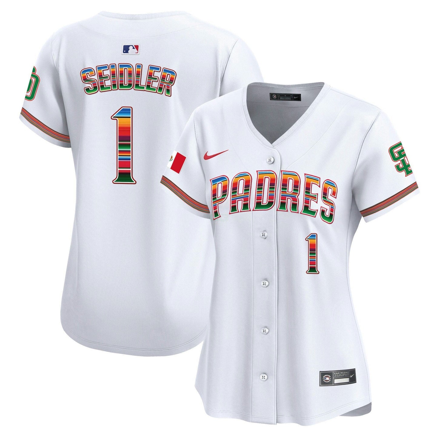 Camisa MLB Women’s San Diego Mexico Premier Limited Jersey