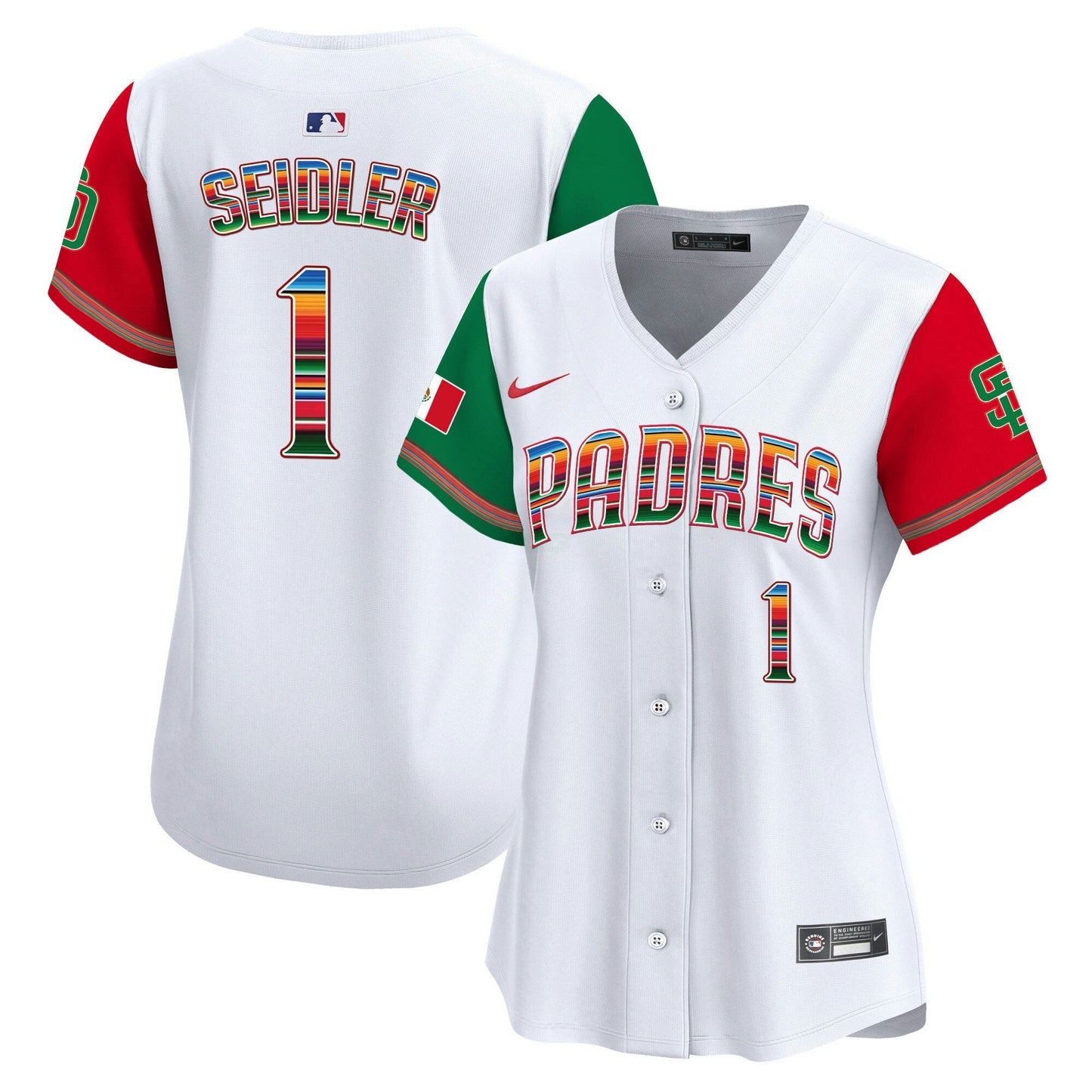 Camisa MLB Women’s San Diego Mexico Premier Limited Jersey