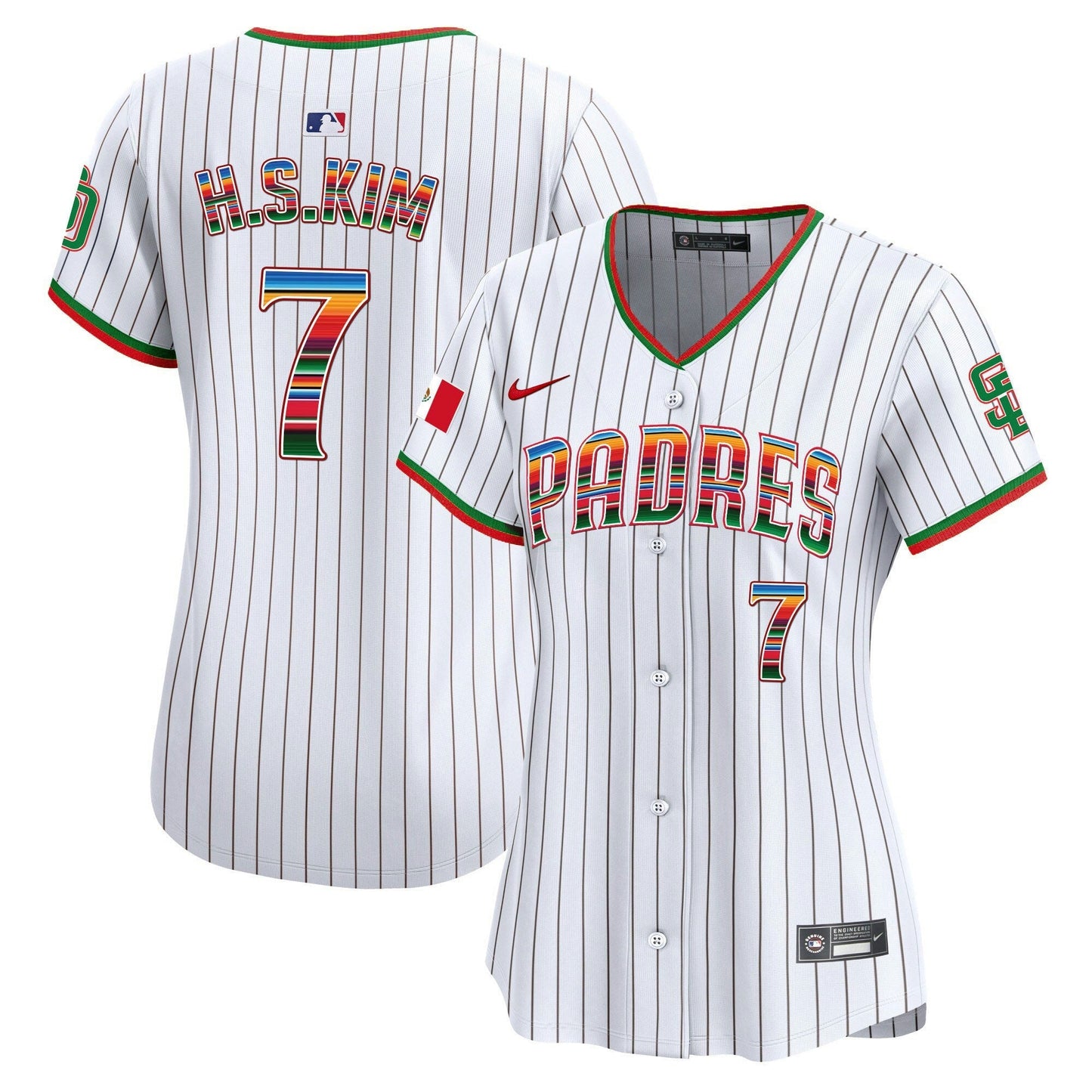 Camisa MLB Women’s San Diego Mexico Premier Limited Jersey