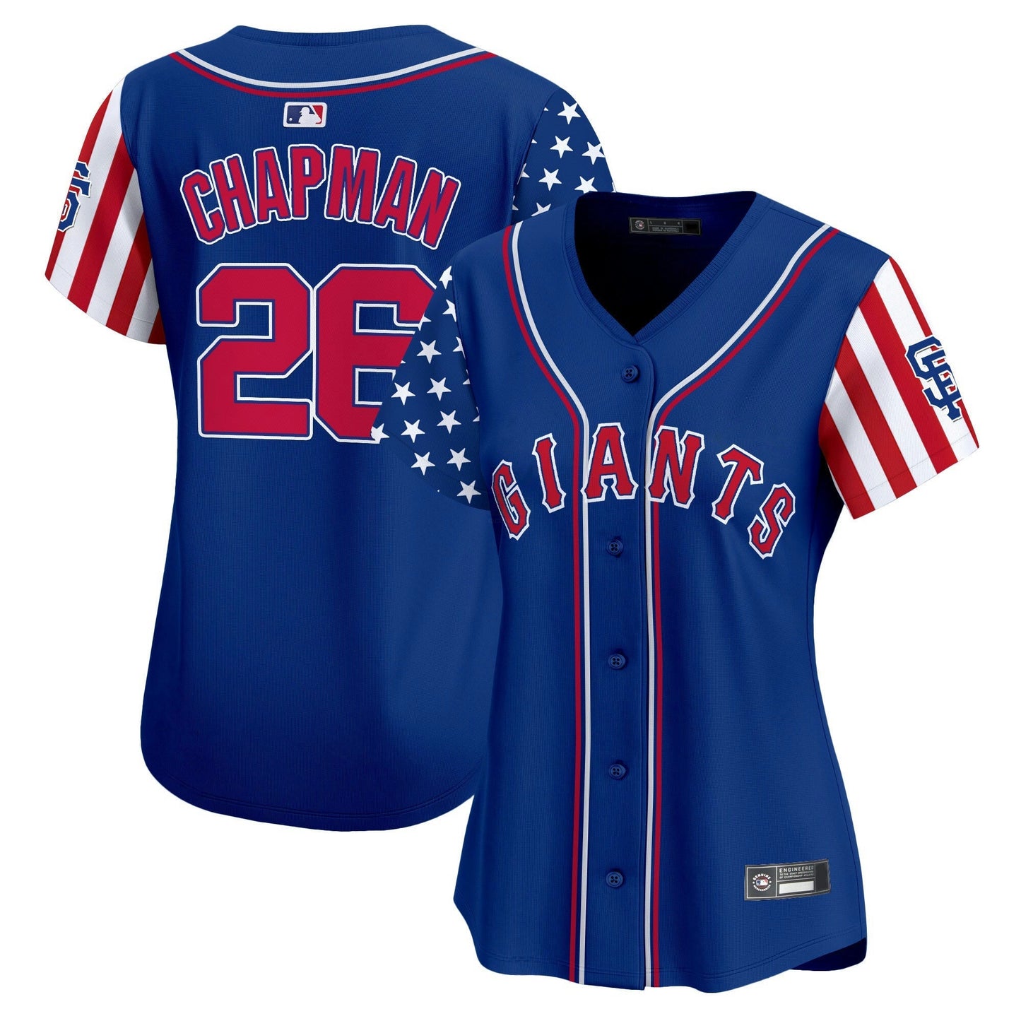 Camisa MLB Women’s San Francisco 2025 Independence Day Vapor Premier Limited Jersey