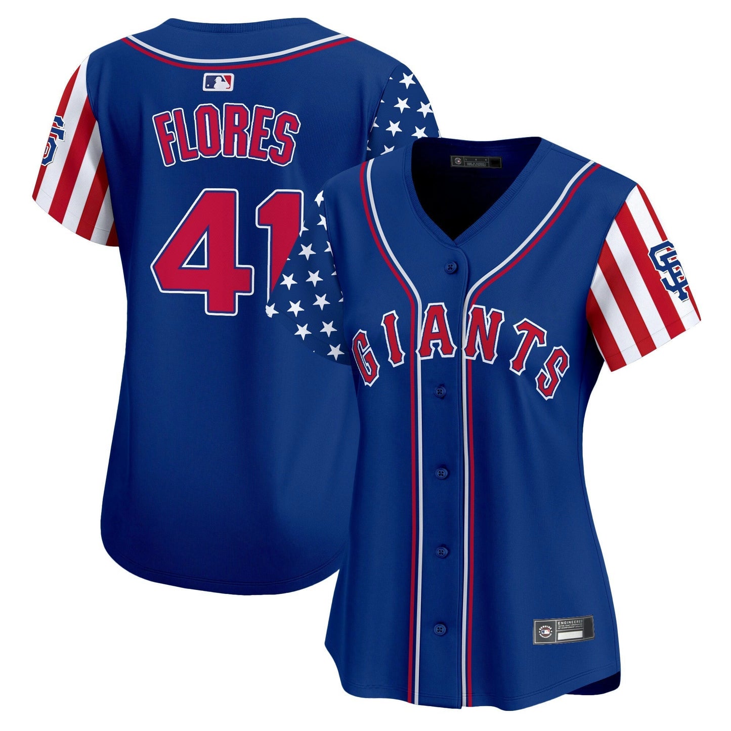 Camisa MLB Women’s San Francisco 2025 Independence Day Vapor Premier Limited Jersey