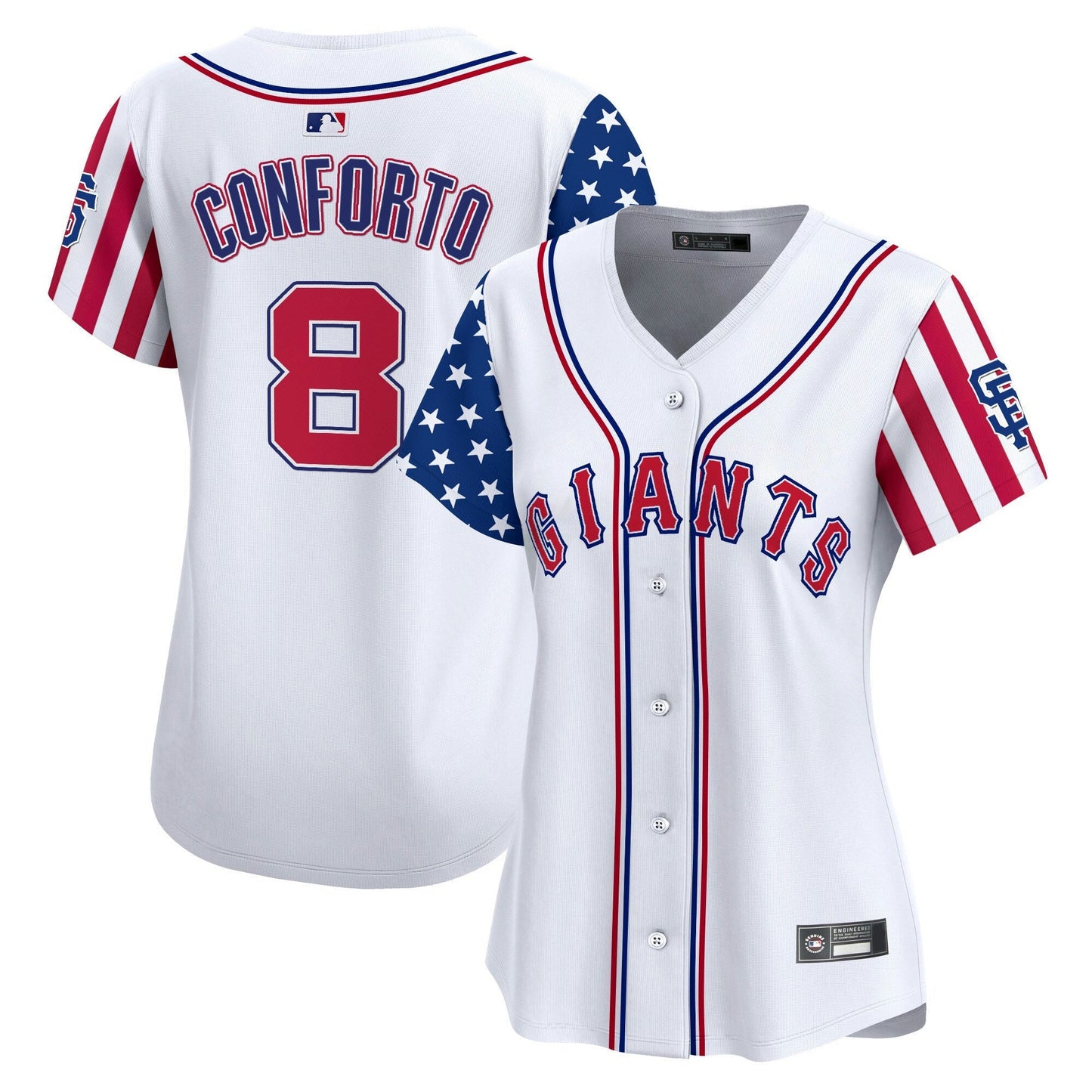 Camisa MLB Women’s San Francisco 2025 Independence Day Vapor Premier Limited Jersey