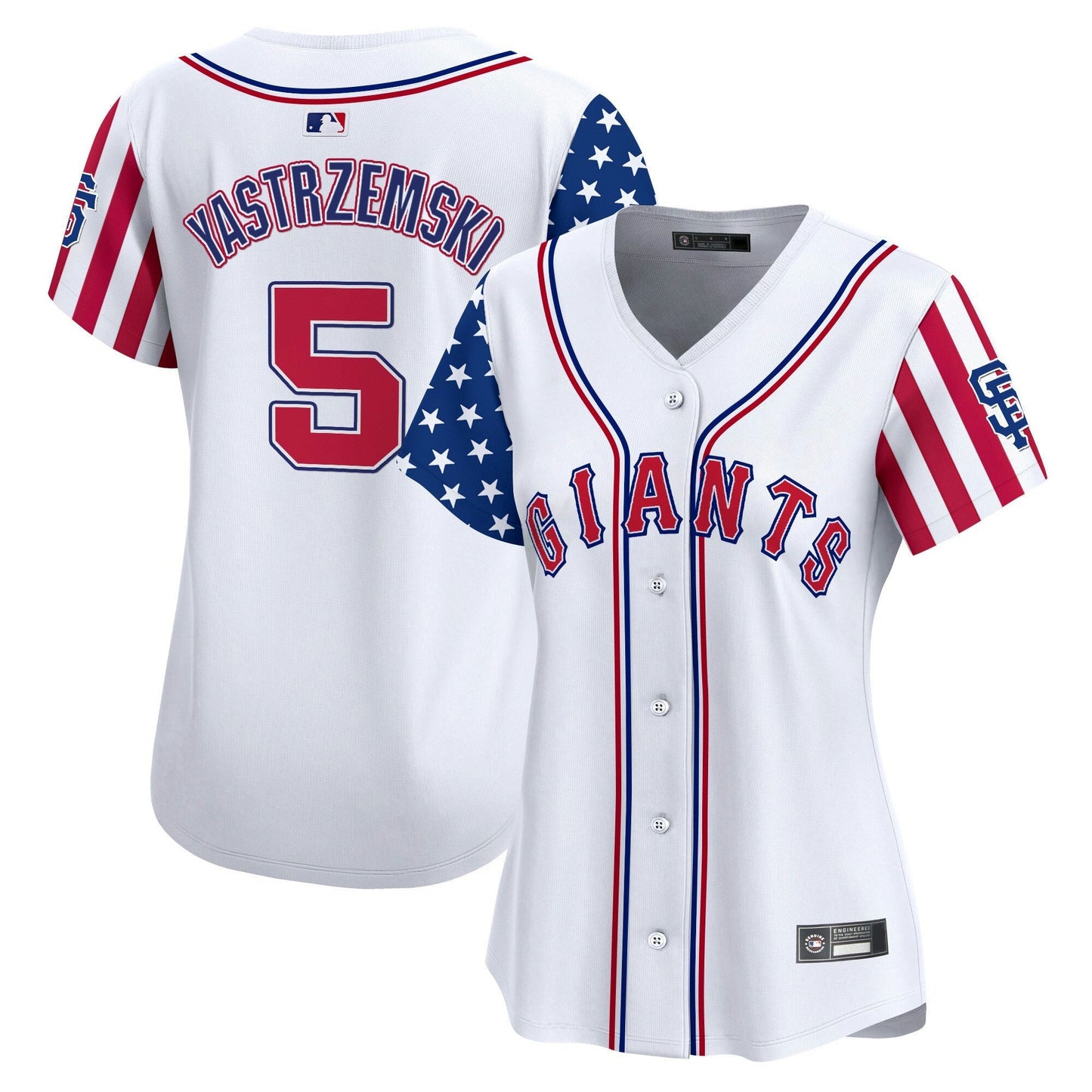 Camisa MLB Women’s San Francisco 2025 Independence Day Vapor Premier Limited Jersey