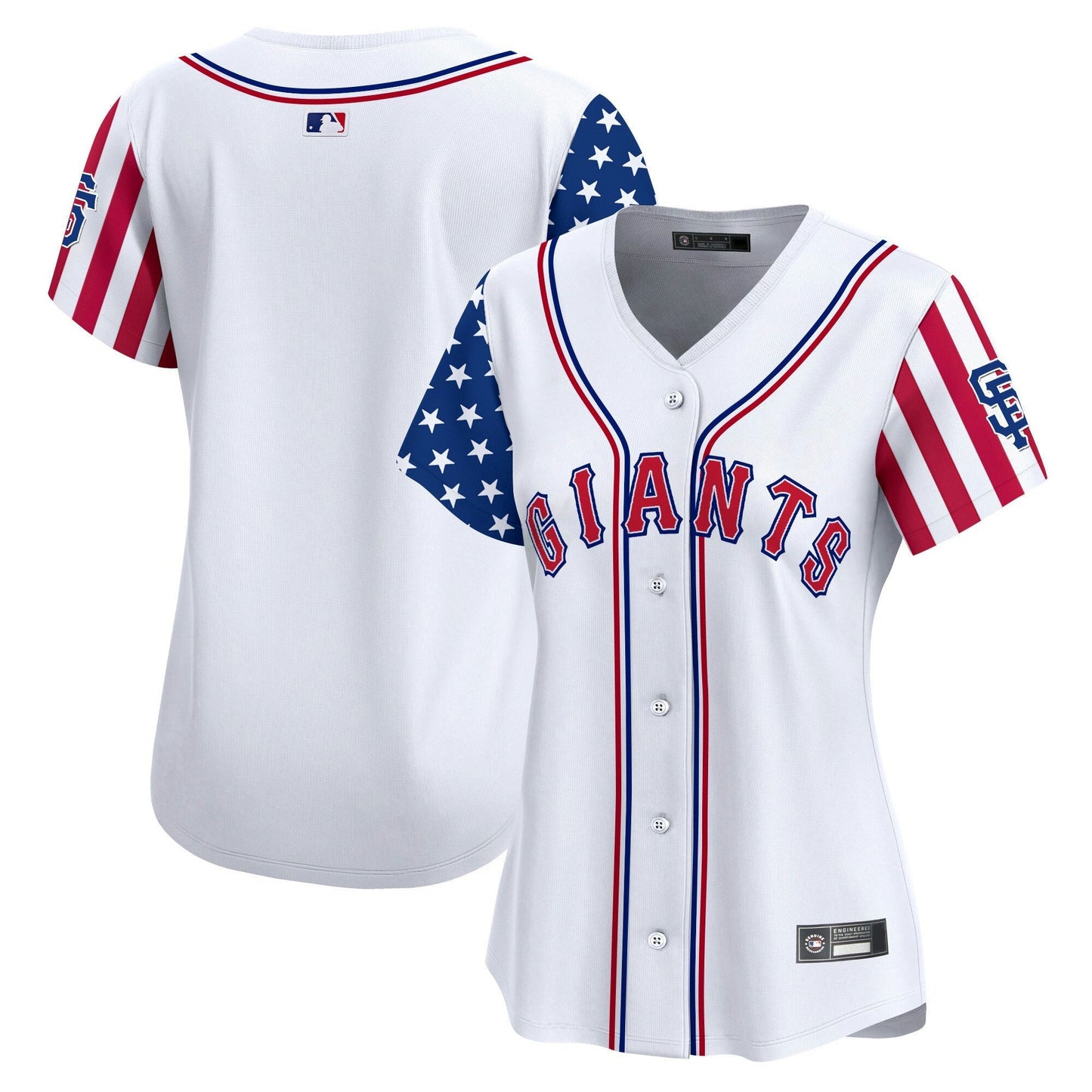 Camisa MLB Women’s San Francisco 2025 Independence Day Vapor Premier Limited Jersey
