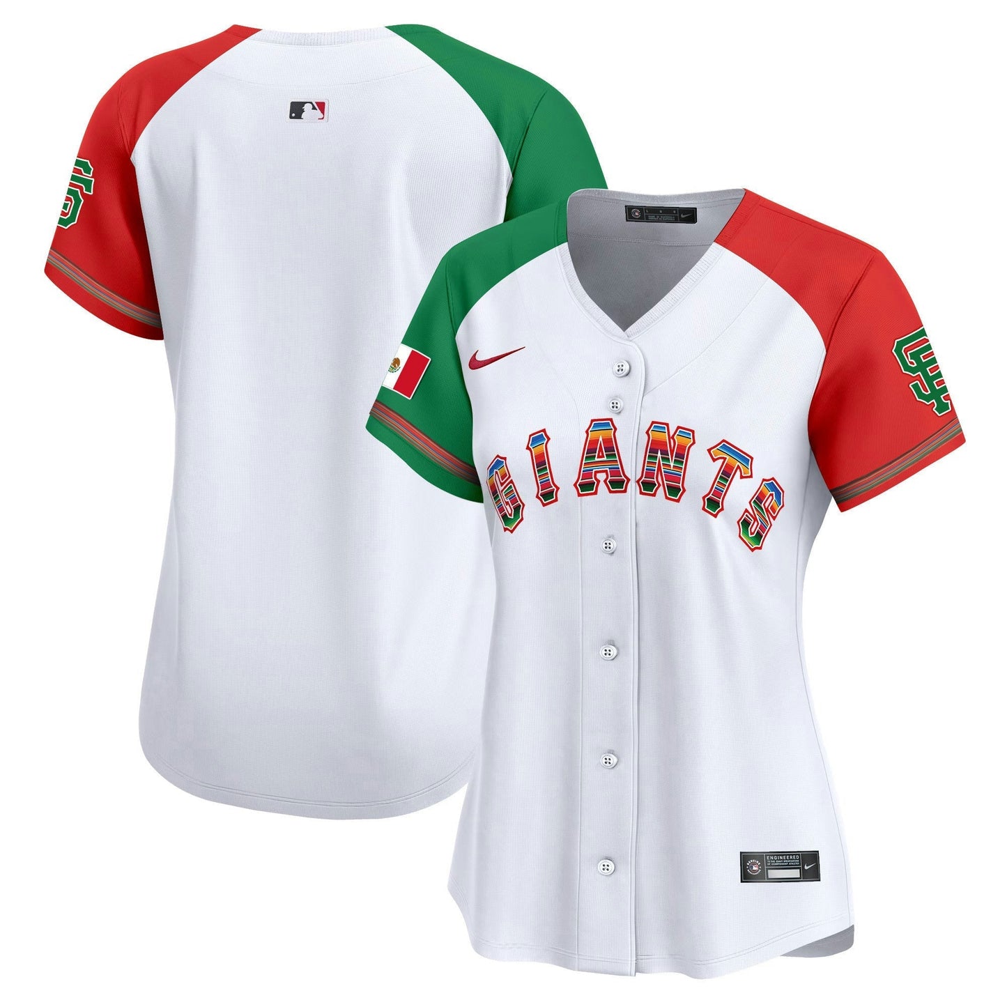 Camisa MLB Women’s San Francisco Mexico Vapor Premier Limited Jersey