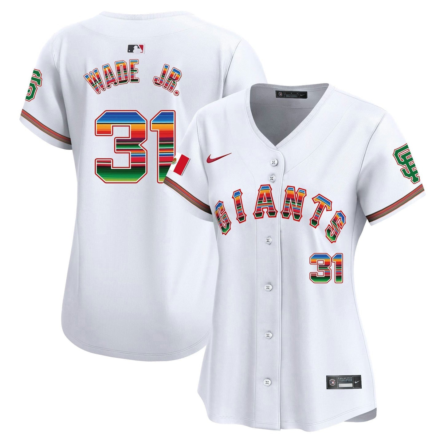 Camisa MLB Women’s San Francisco Mexico Vapor Premier Limited Jersey