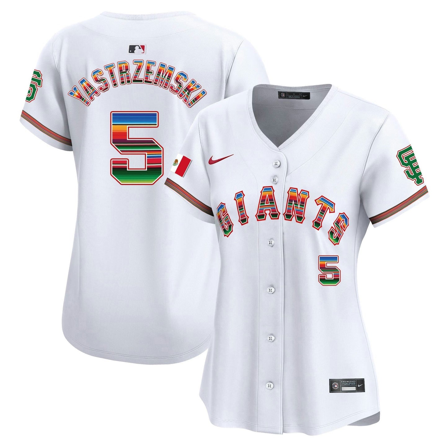 Camisa MLB Women’s San Francisco Mexico Vapor Premier Limited Jersey
