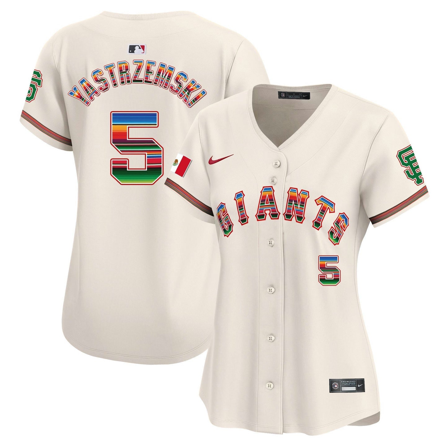 Camisa MLB Women’s San Francisco Mexico Vapor Premier Limited Jersey