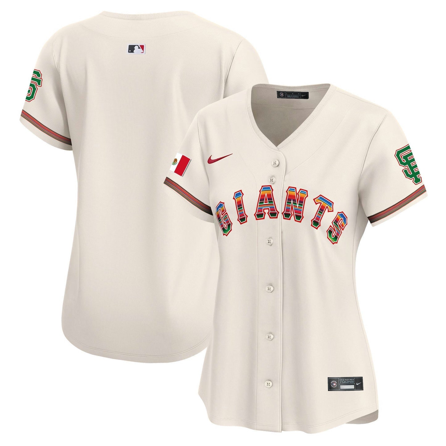 Camisa MLB Women’s San Francisco Mexico Vapor Premier Limited Jersey