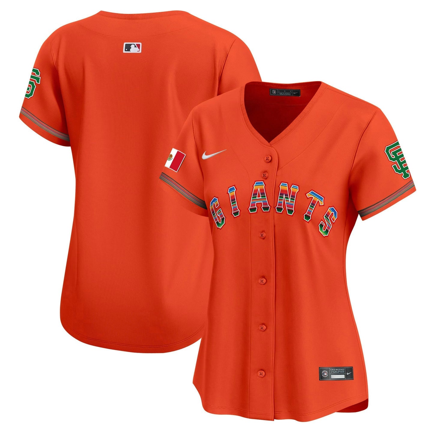 Camisa MLB Women’s San Francisco Mexico Vapor Premier Limited Jersey