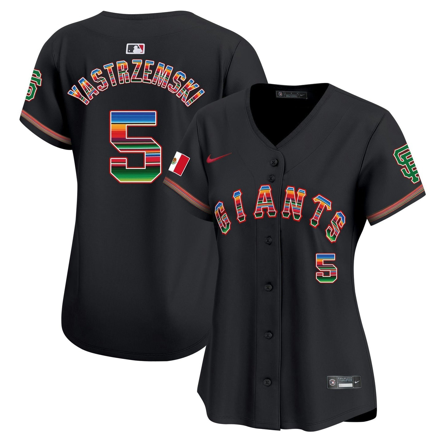 Camisa MLB Women’s San Francisco Mexico Vapor Premier Limited Jersey