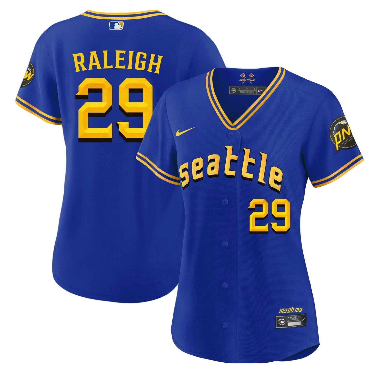 Camisa MLB Women’s Seattle 2023 City Connect Fan Made Jersey
