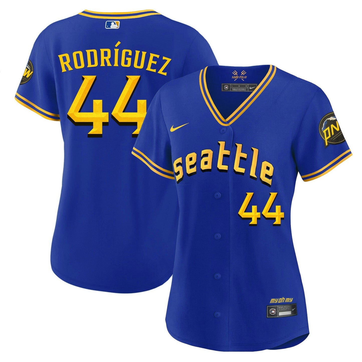 Camisa MLB Women’s Seattle 2023 City Connect Fan Made Jersey