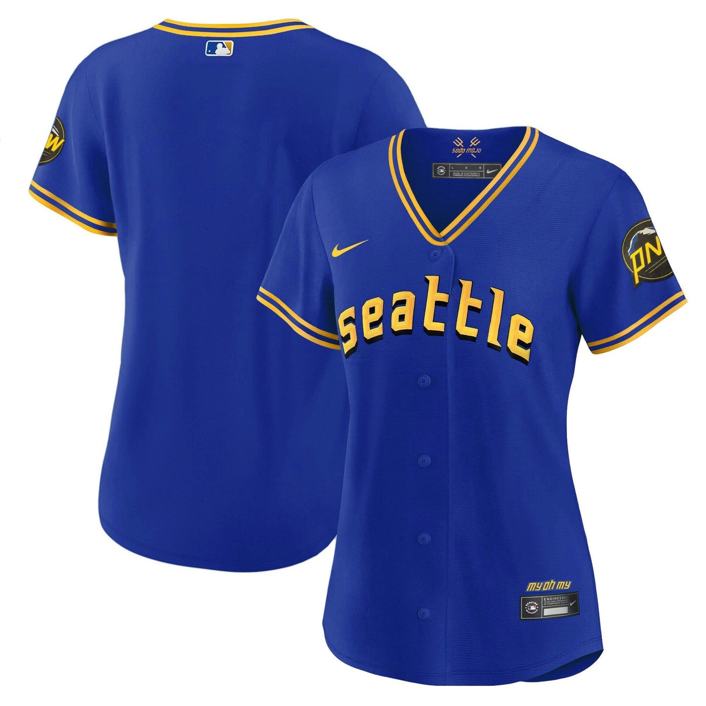 Camisa MLB Women’s Seattle 2023 City Connect Fan Made Jersey