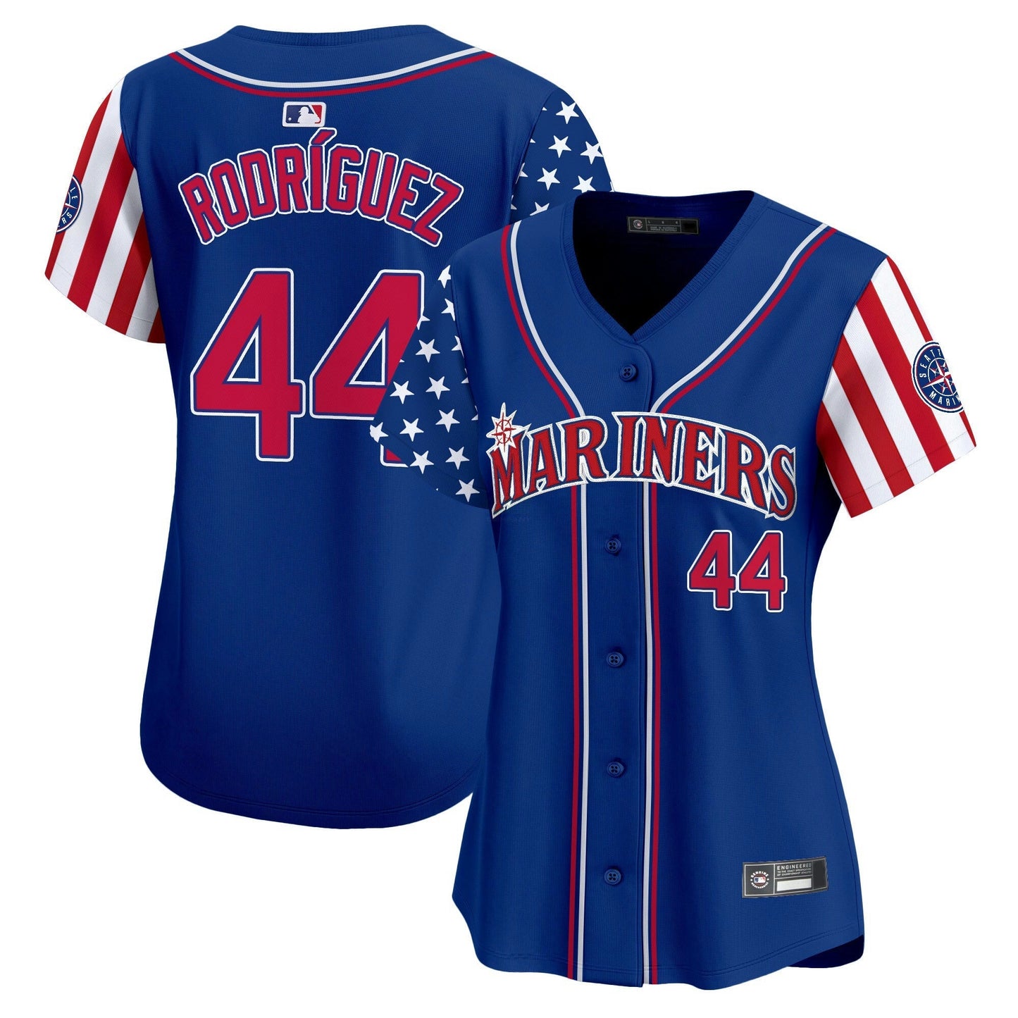 Camisa MLB Women’s Seattle 2025 Independence Day Vapor Premier Limited Jersey