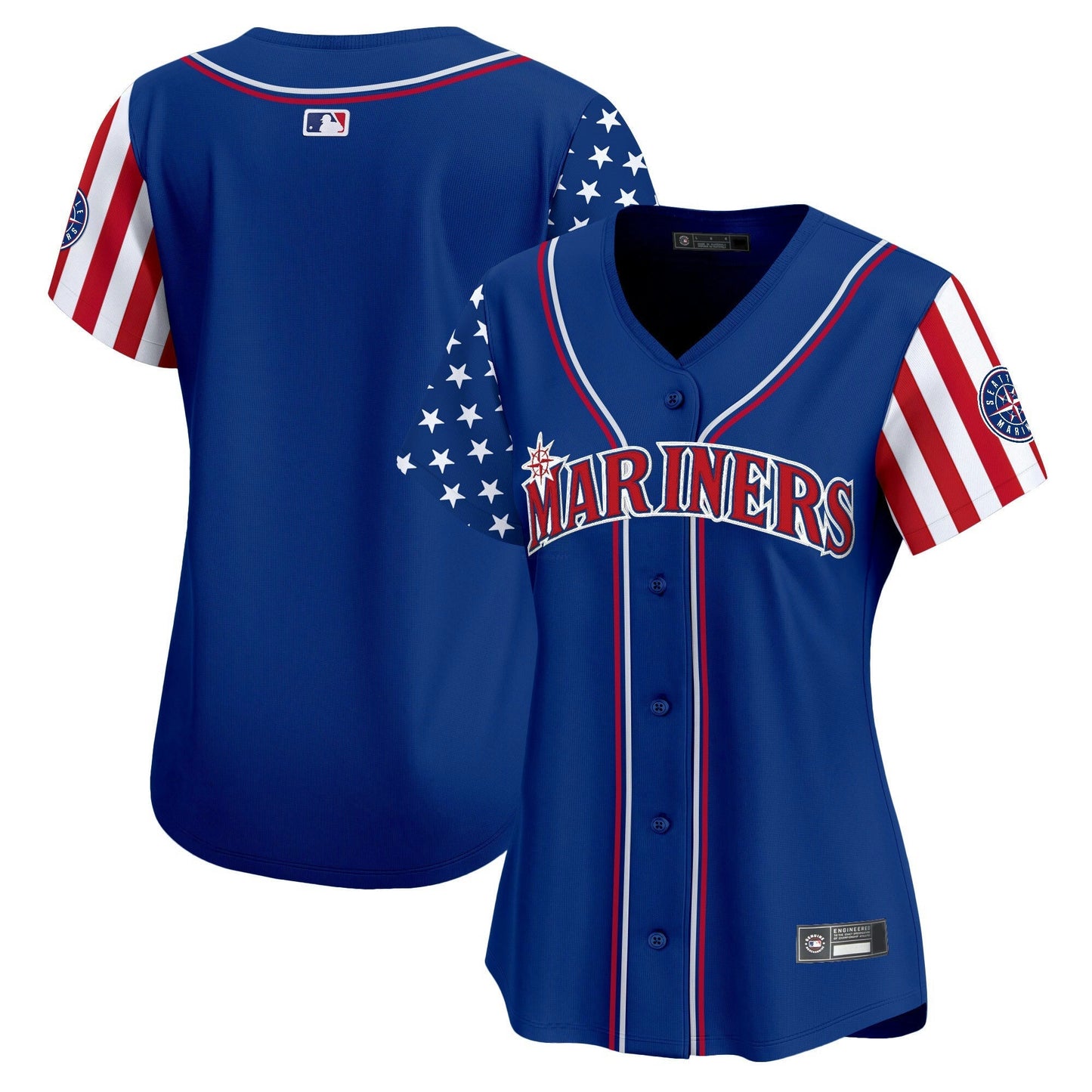 Camisa MLB Women’s Seattle 2025 Independence Day Vapor Premier Limited Jersey