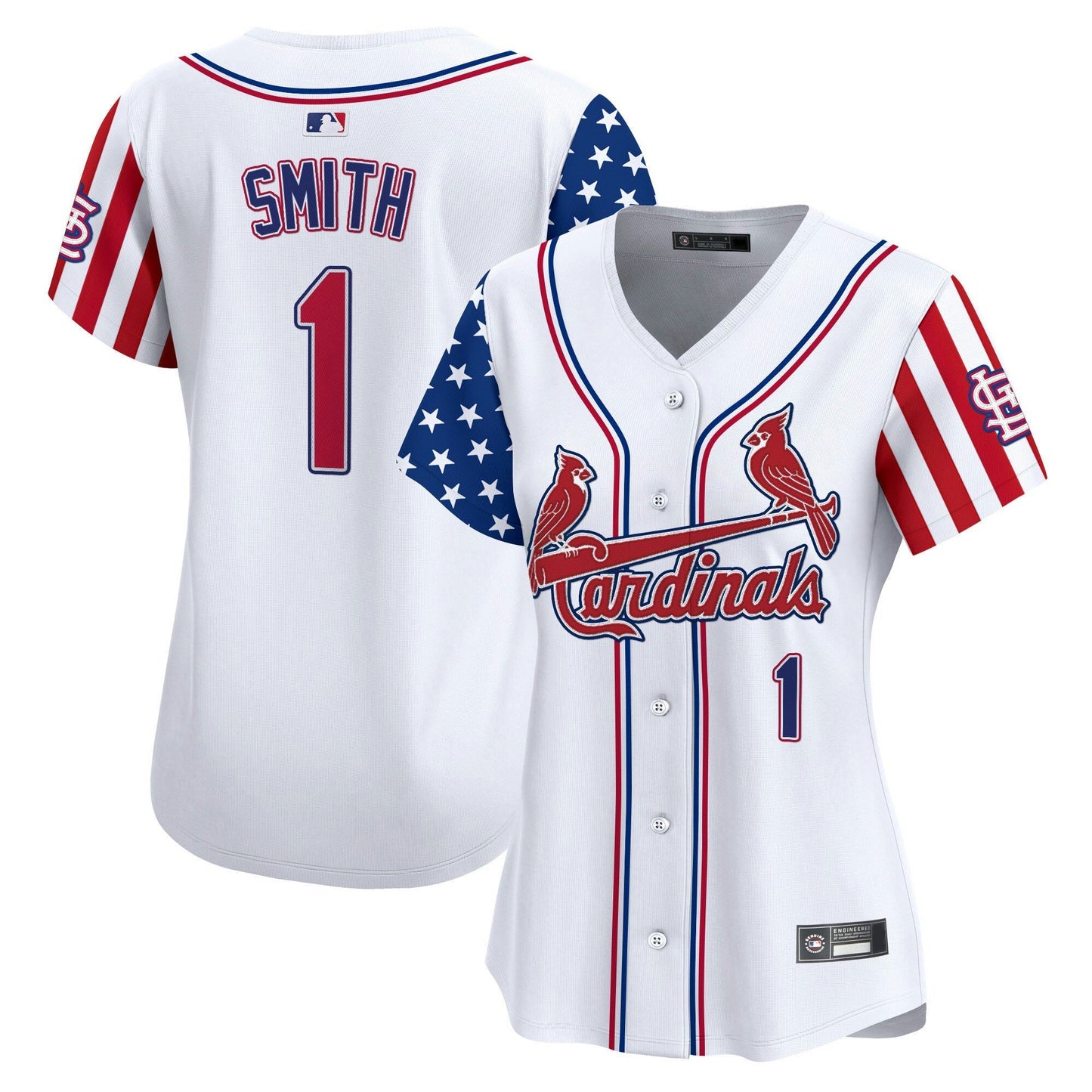 Camisa MLB Women’s St. Louis 2025 Independence Day Vapor Premier Limited Jersey V2