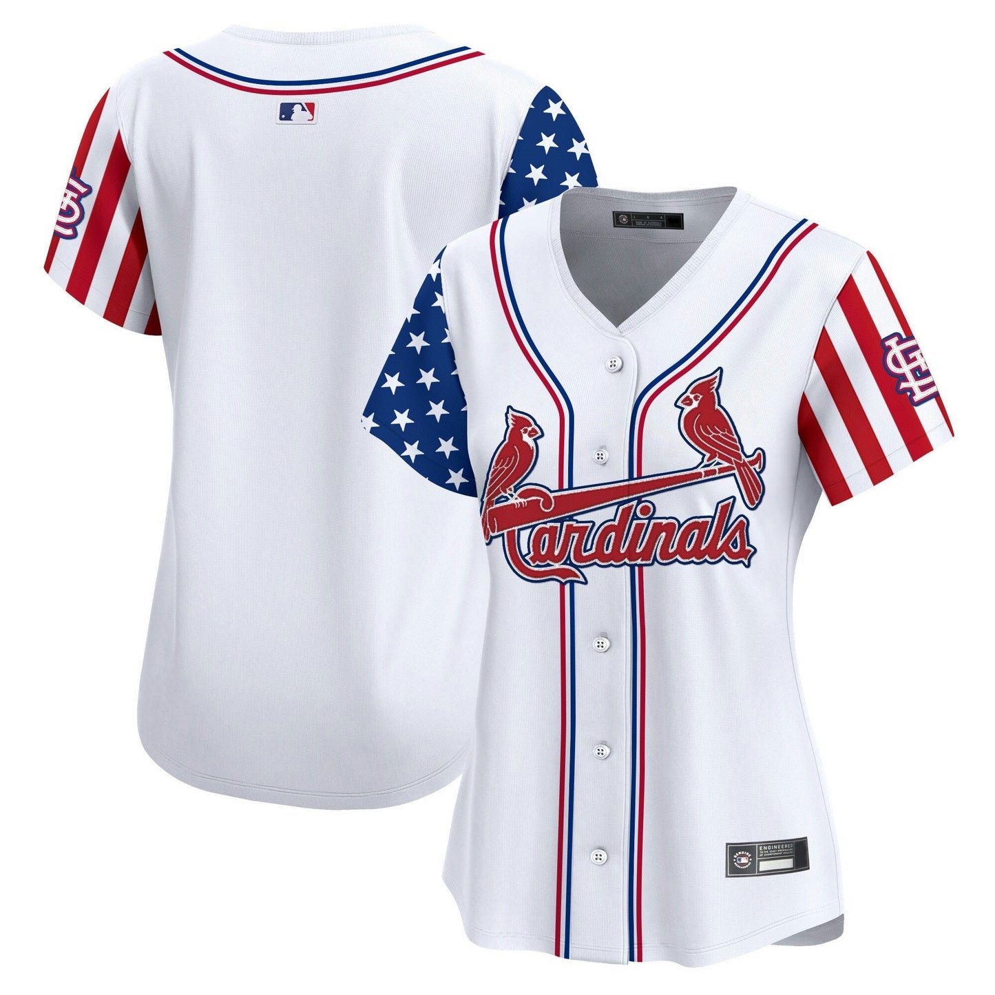 Camisa MLB Women’s St. Louis 2025 Independence Day Vapor Premier Limited Jersey V2